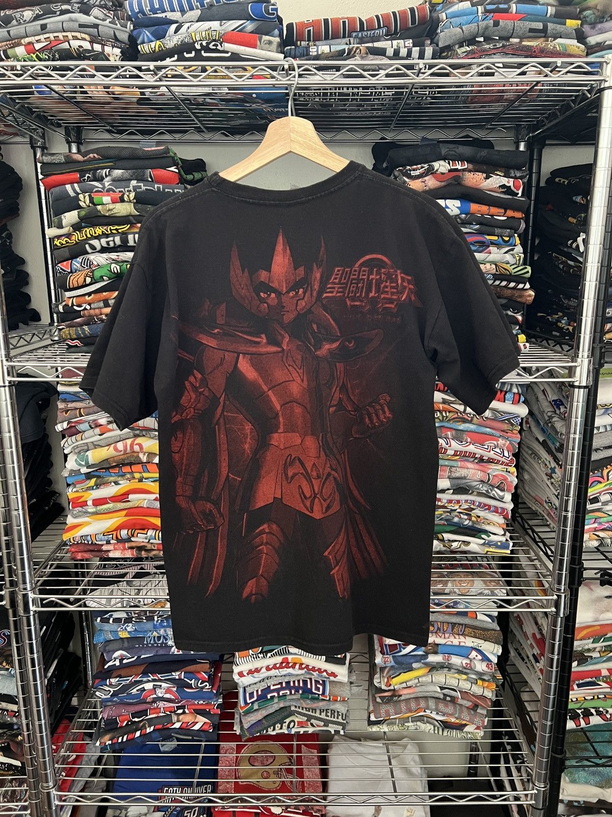 Anime 2000s Saint Seiya Mexican Bootleg Knights of the Zodiac Tee Size US L / EU 52-54 / 3 - 2 Thumbnail