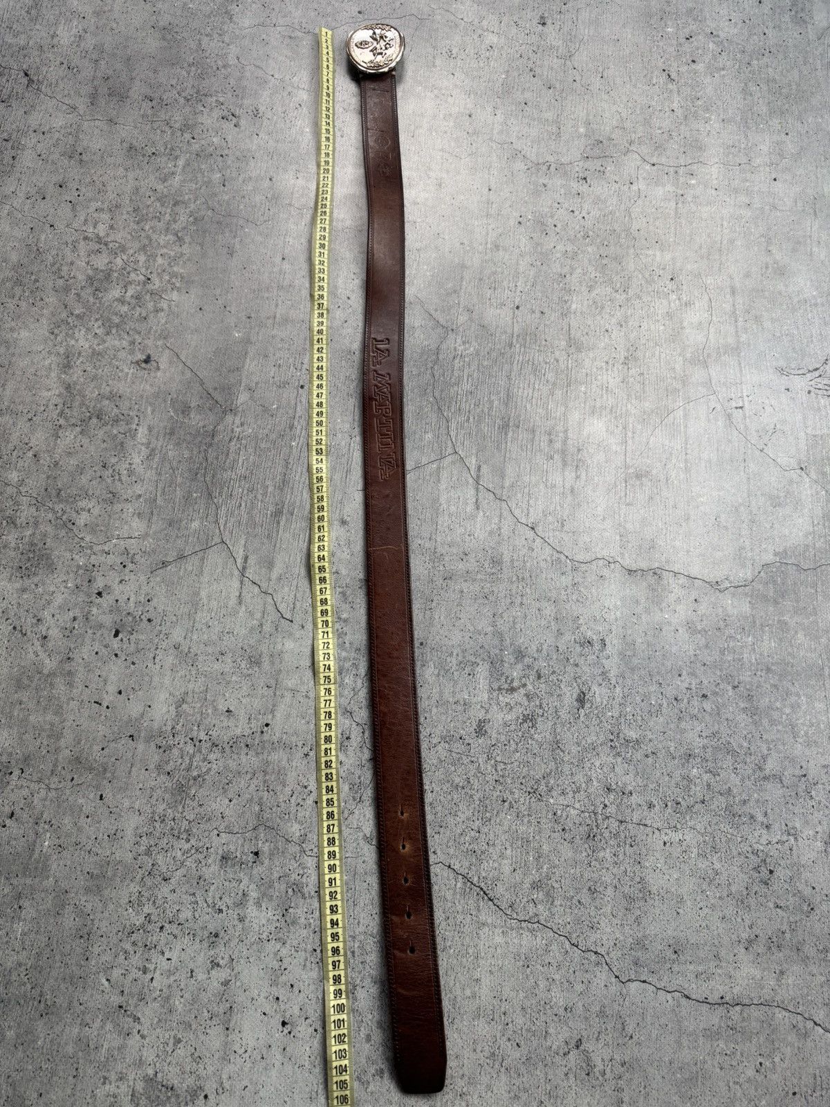 La Martina Vintage La Martina Leather Belt 105cm Size ONE SIZE - 2 Thumbnail