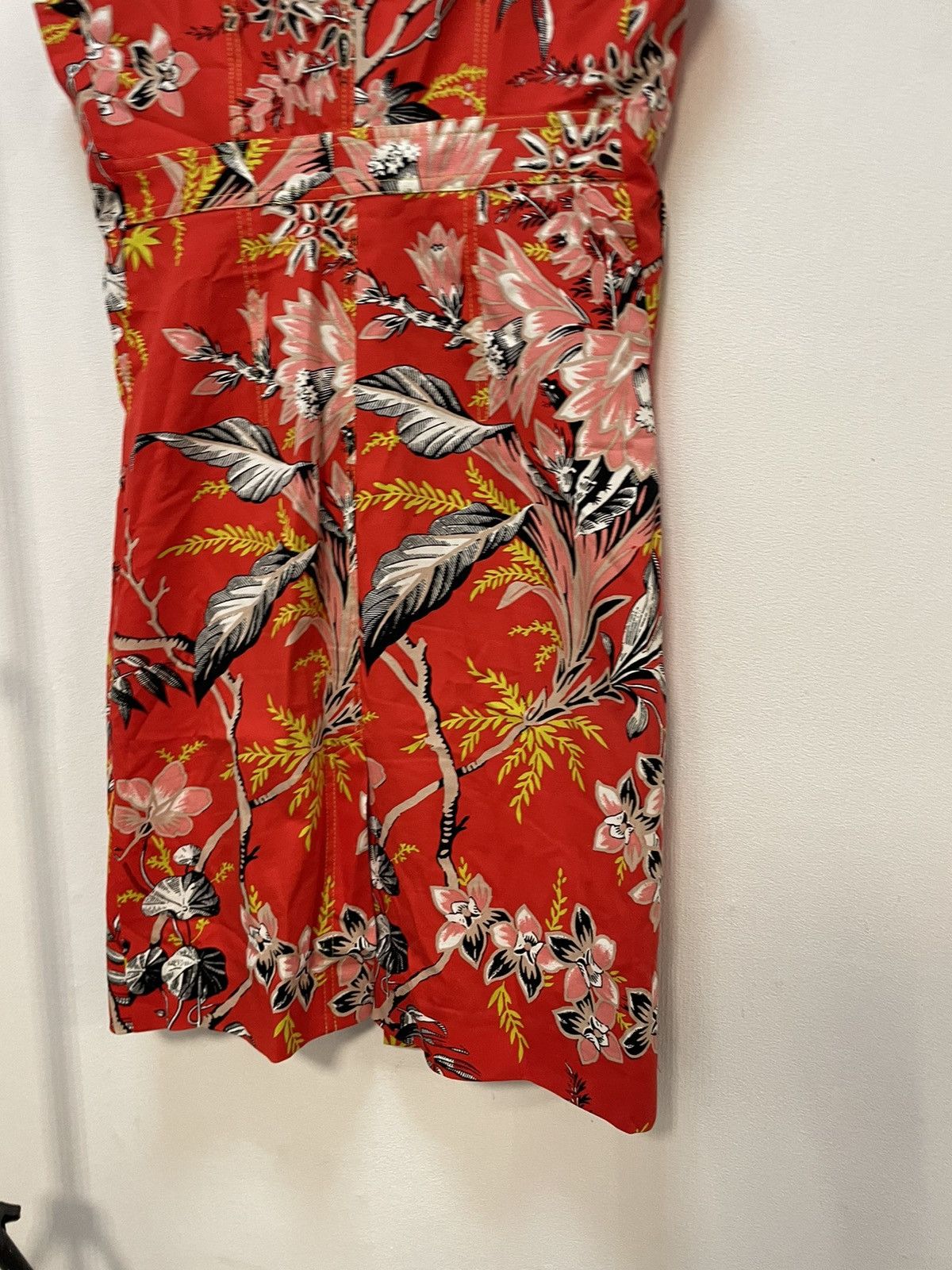 Diane von Furstenberg × Japanese Brand Diane Von Furstenberg Zip Front Sheath Dress Avalon Poppy Size M / US 6-8 / IT 42-44 - 5 Thumbnail