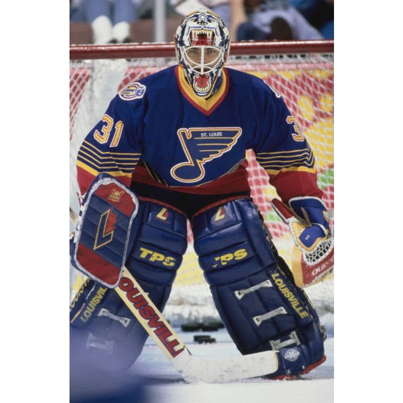 Starter St Louis Blues 90s STARTER jersey REVERSIBLE NHL hockey Size US L / EU 52-54 / 3 - 12 Thumbnail