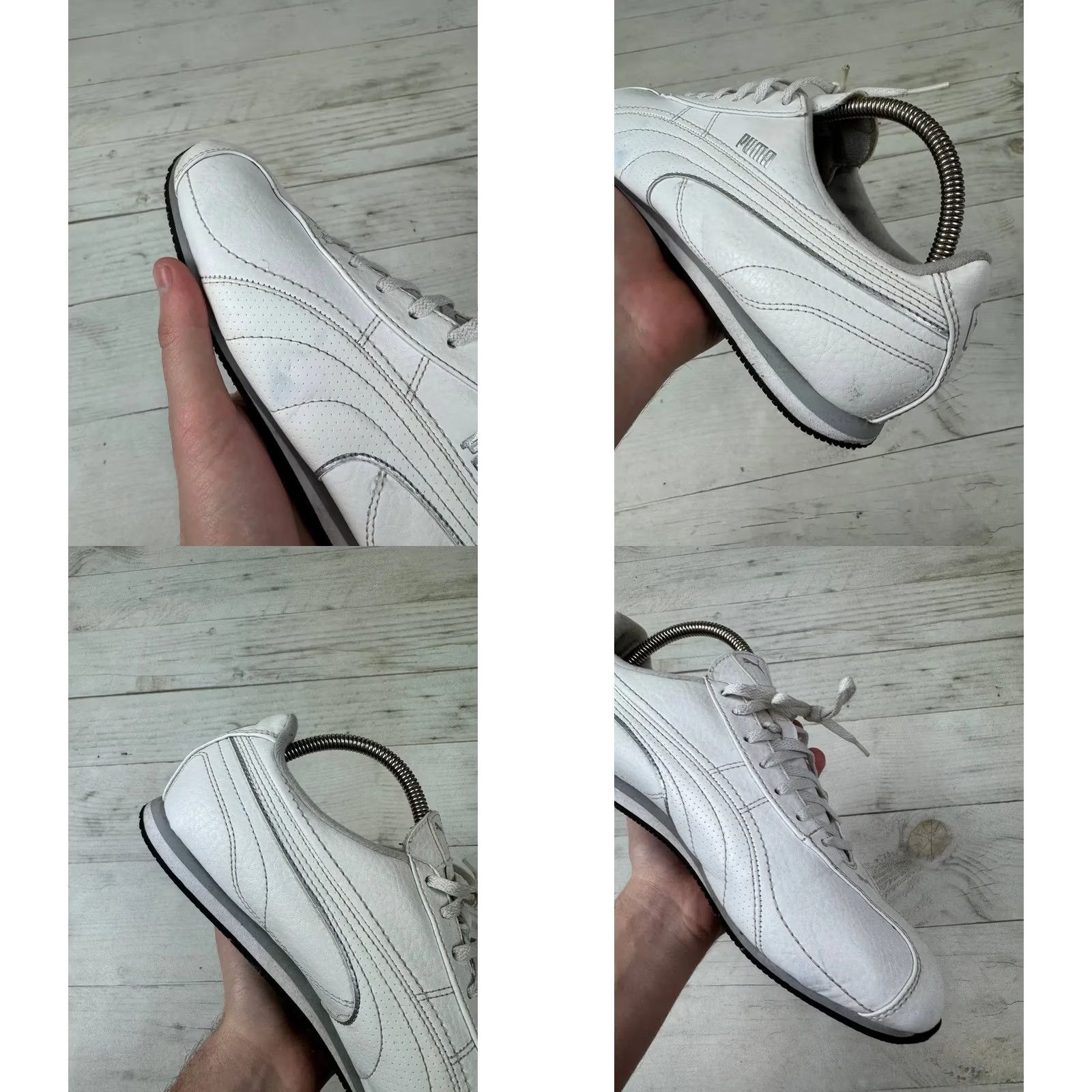 Puma VINTAGE PUMA Speedcat Leather Low Top Sneakers Mens US 10.5 White Cat Speedcat 00s Y2K Leather Sneakers Size US L / EU 52-54 / 3 - 10 Thumbnail