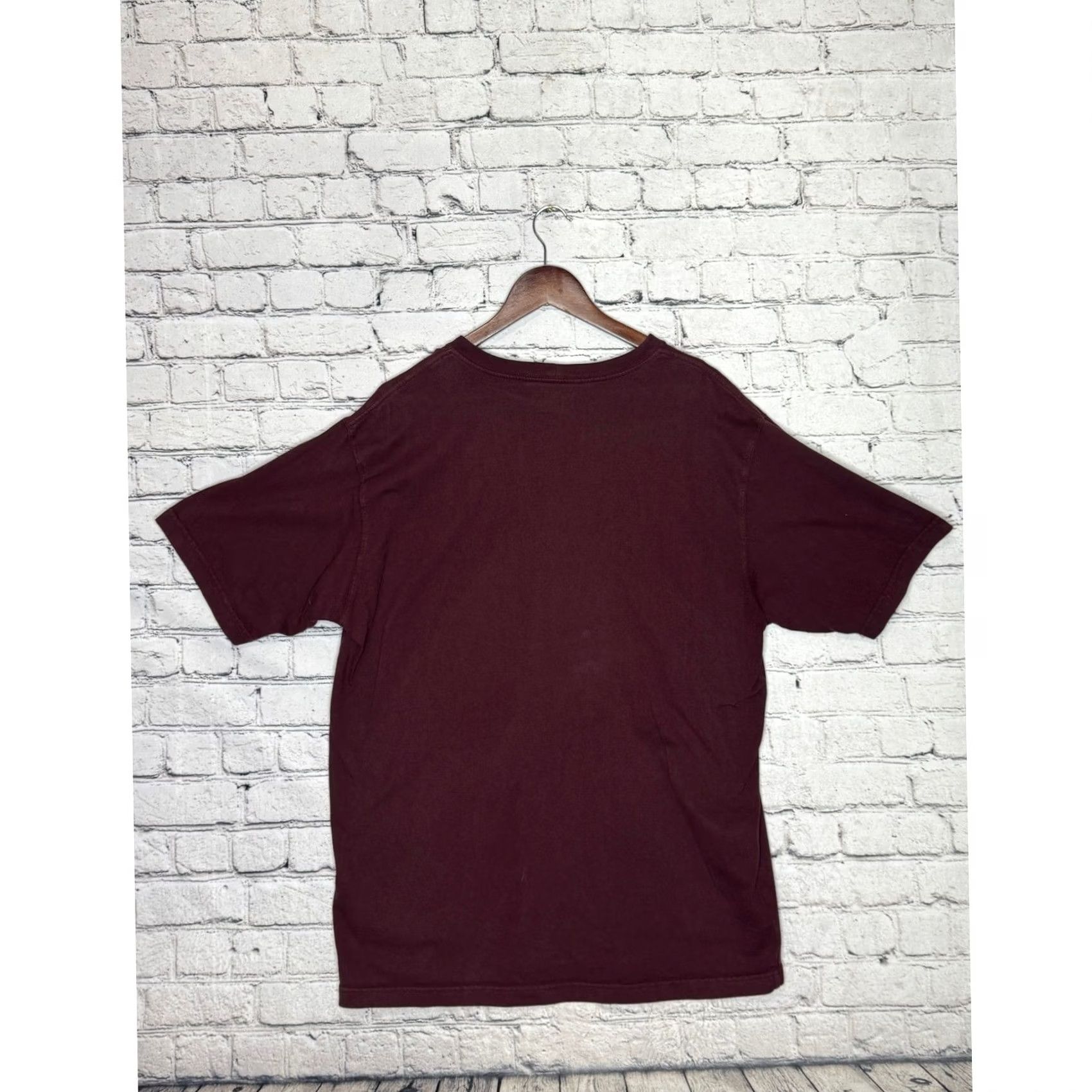 Carhartt Carhartt Mens Loose Fit Short Sleeve Pocket T Shirt Burgundy Size L Size US L / EU 52-54 / 3 - 5 Thumbnail