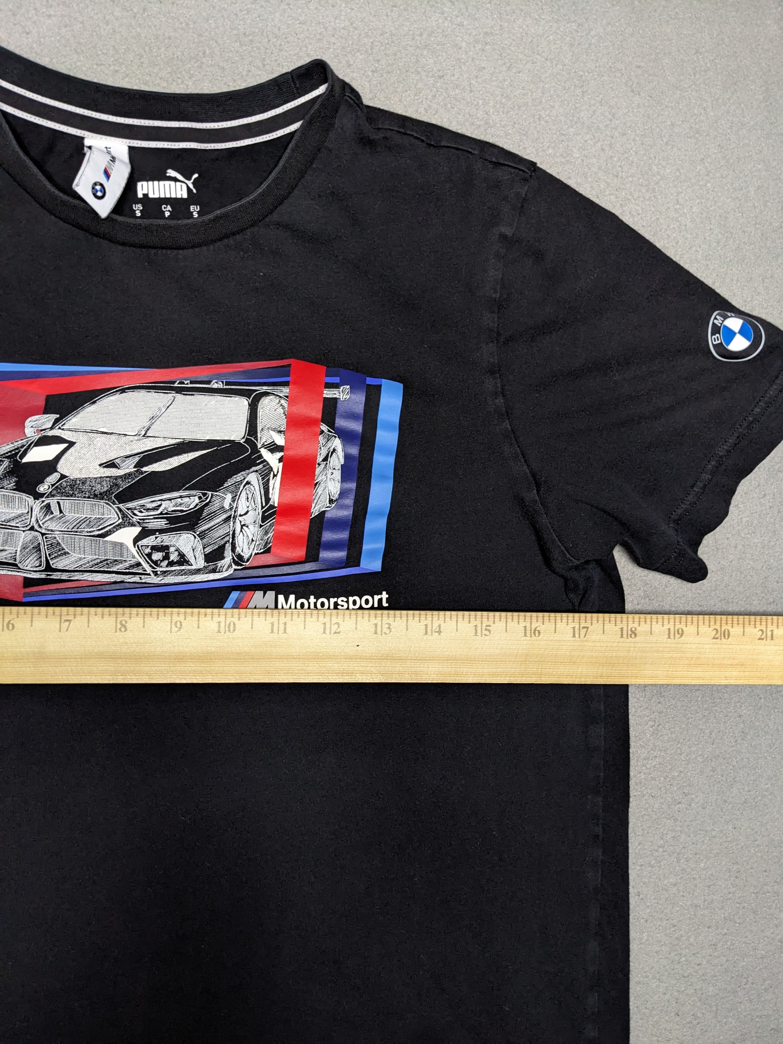 BMW × Puma Puma BMW M Motorsport Graphic Shirt M8 GTE Racing Tee Small Size US S / EU 44-46 / 1 - 9 Thumbnail
