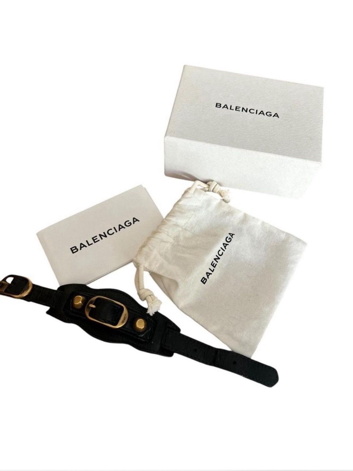 Balenciaga Balenciaga Le Cagole/City Gold/Brass Bracelet Size ONE SIZE - 1 Thumbnail