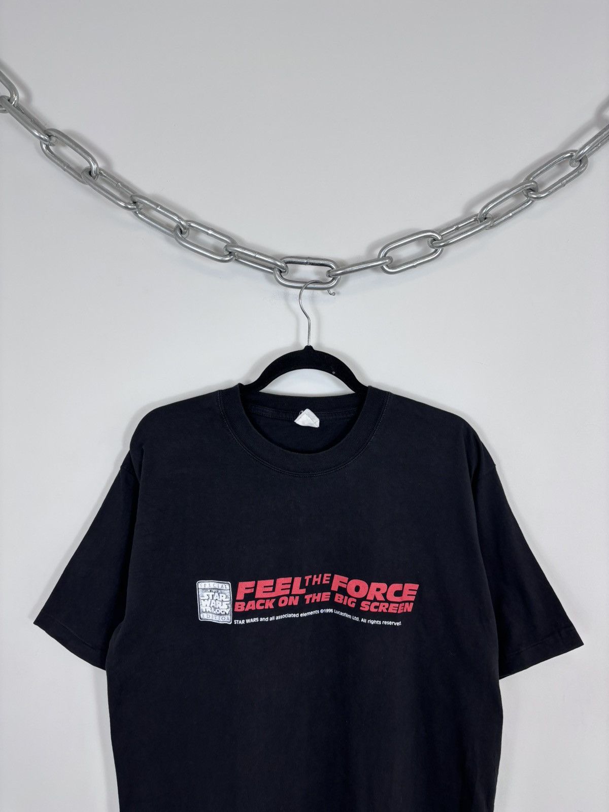 Star Wars Vintage Star Wars Trilogy 1996 Special Edition Black T-Shirt Size US L / EU 52-54 / 3 - 2 Thumbnail