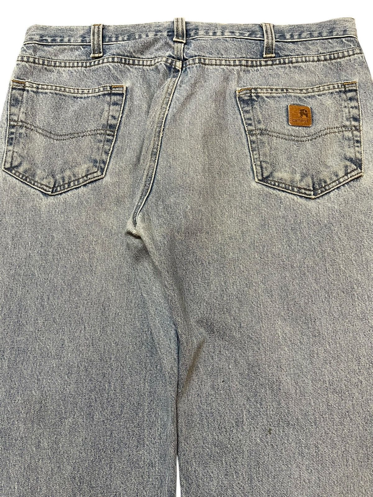 Carhartt Vintage Carhatt Mud Faded Wash Distress Baggy Jeans Size US 38 / EU 54 - 5 Thumbnail