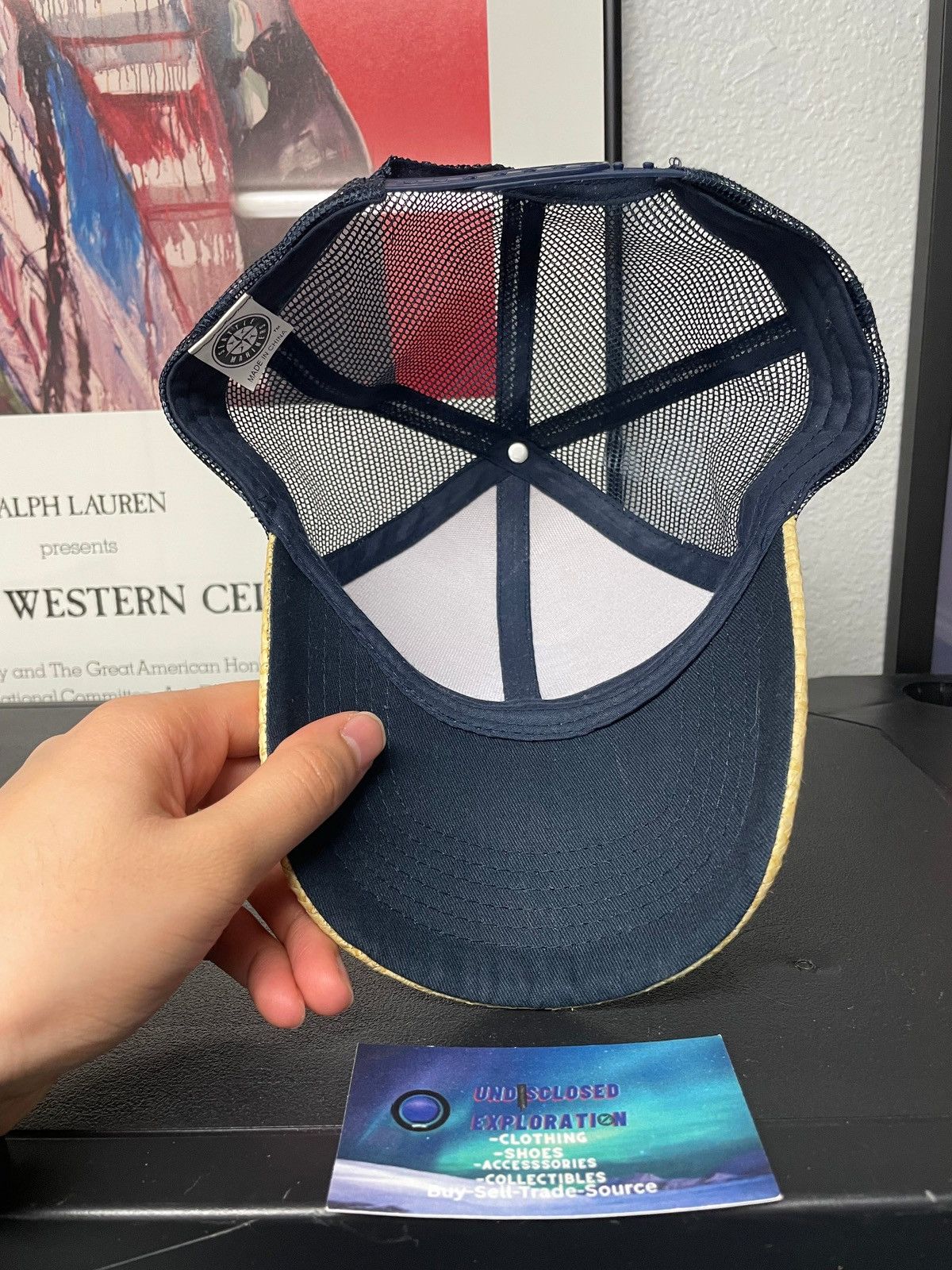 MLB Seattle Mariners woven hat Size ONE SIZE - 5 Thumbnail