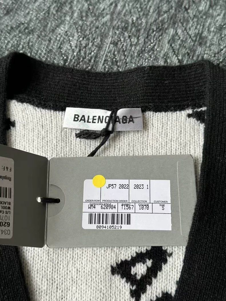 Balenciaga Balenciaga Cardigan full of bullet screen shirt 2502-Nextar Size US S / EU 44-46 / 1 - 3 Thumbnail