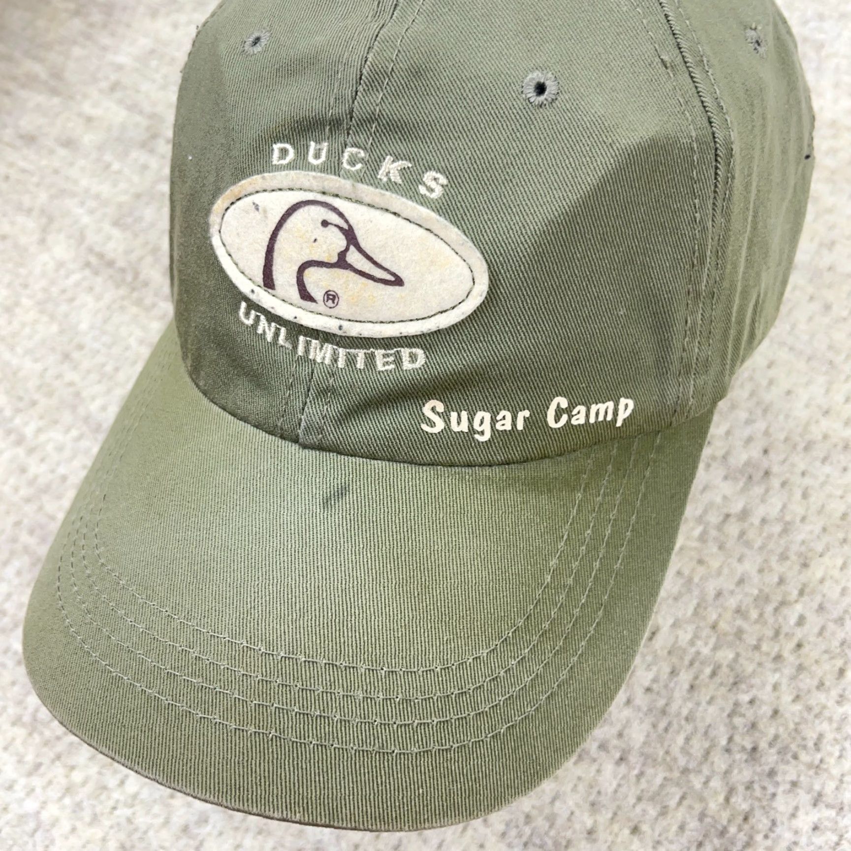 Sugar VINTAGE Ducks Unlimited Hat Cap Strap Back Green Nature Y2K Faded Sugar Camp * Ducks Unlimited Hat Cap Strap Back Green Nature Y2K Faded Sugar Camp * Size ONE SIZE - 4 Thumbnail