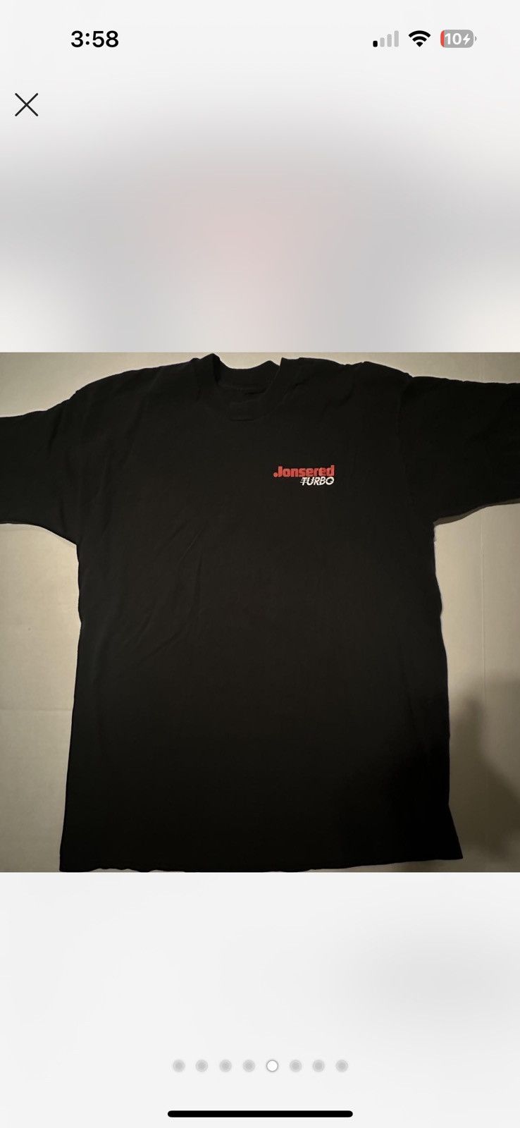 Vintage Vintage "Jonsered Turbo" Chainsaw Tshirt. Size US XL / EU 56 / 4 - 5 Thumbnail