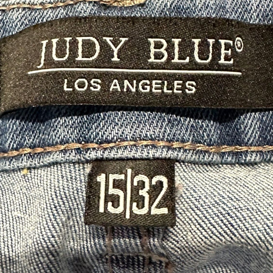 Denime Judy Blue Jeans Womens 15-32 Blue Slim Skinny Raw Hem Distressed Stretch Denim Size 24" / US 00 / IT 34 - 5 Thumbnail