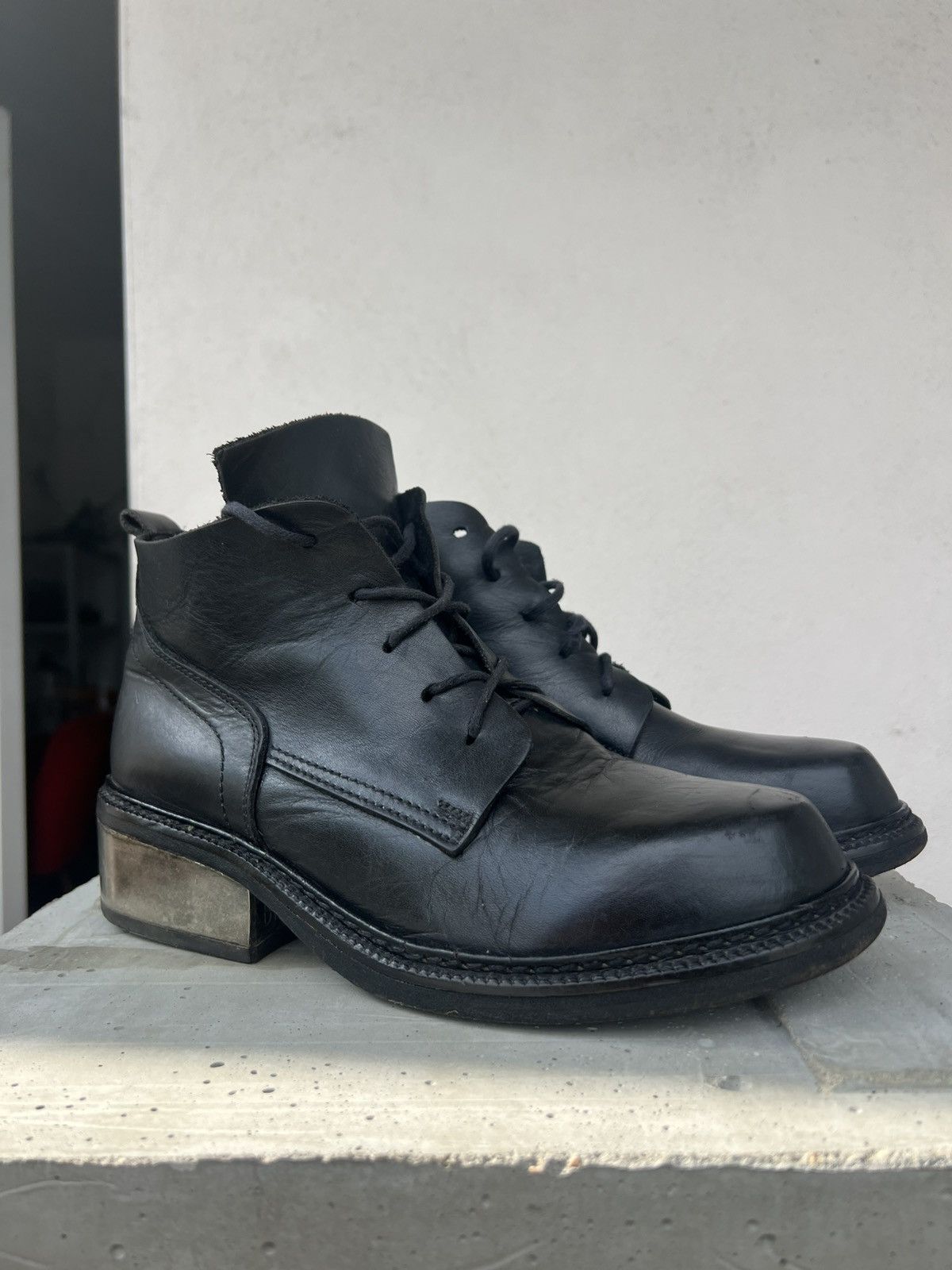 Dirk Bikkembergs Dirk Bikkembergs OG 1990 Metal Heel Boots | Grailed
