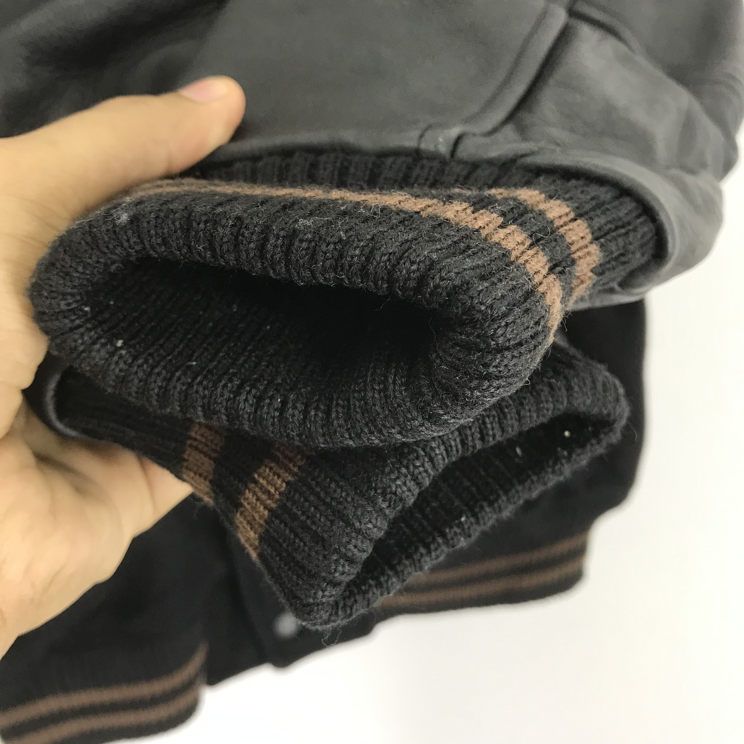 Vintage Vintage Harvard University Black Leather Varsity Homber Size US M / EU 48-50 / 2 - 7 Thumbnail