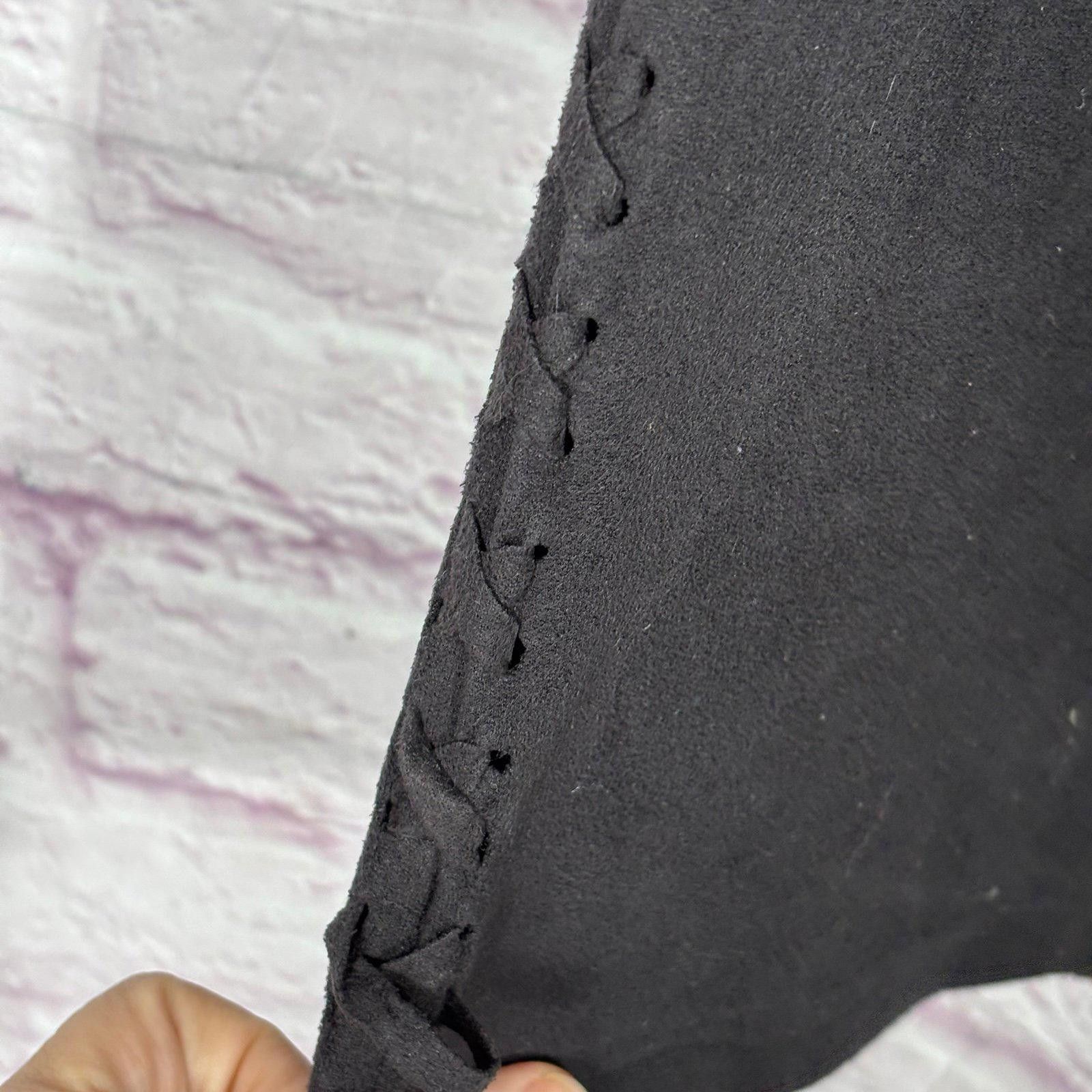 Other Design Lab Black Short Sleeve Dress with Lace Detail Medium Size M / US 6-8 / IT 42-44 - 5 Thumbnail