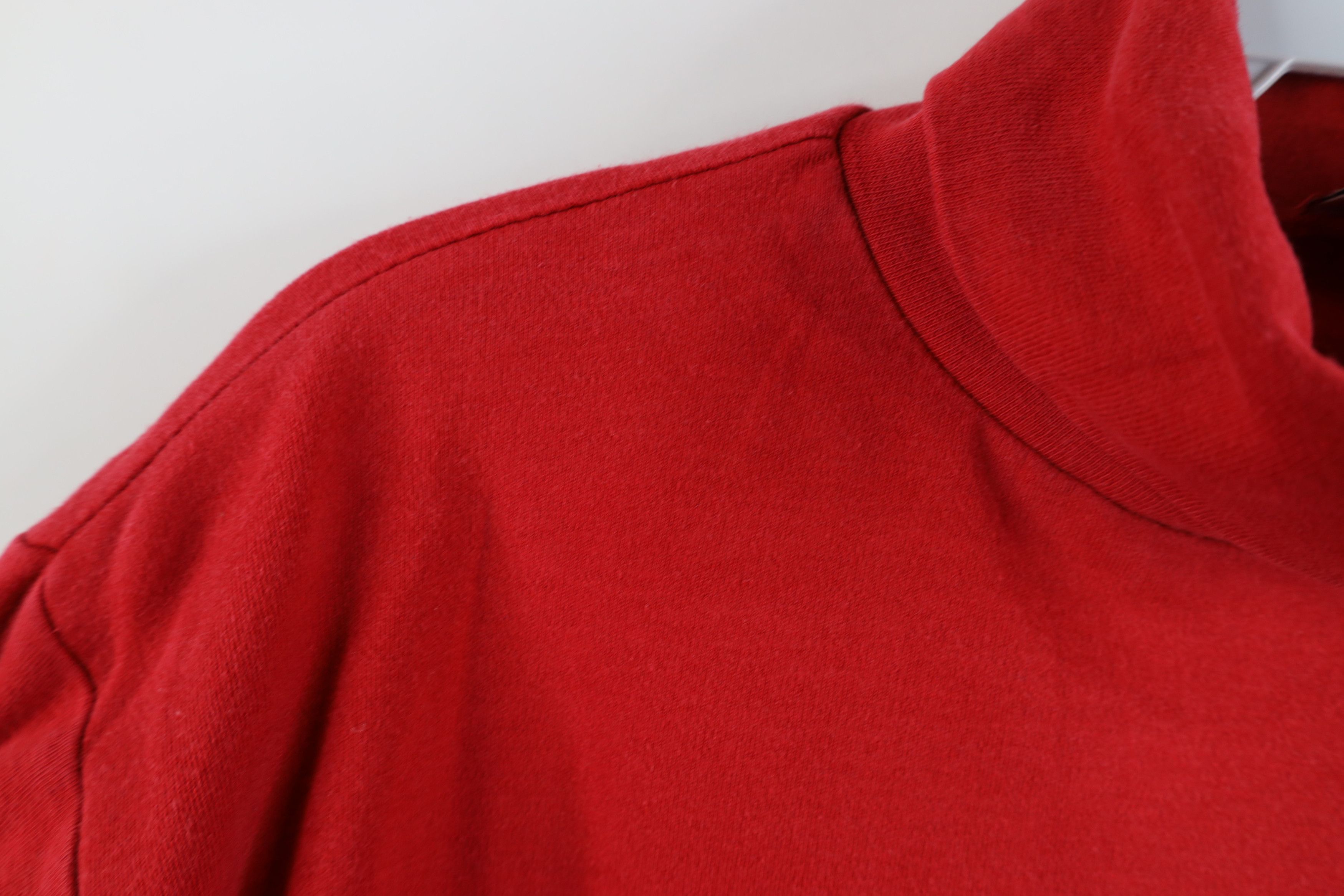 Vintage Vintage 90s Streetwear Blank Long Sleeve Turtleneck T-Shirt Size L / US 10 / IT 46 - 6 Thumbnail