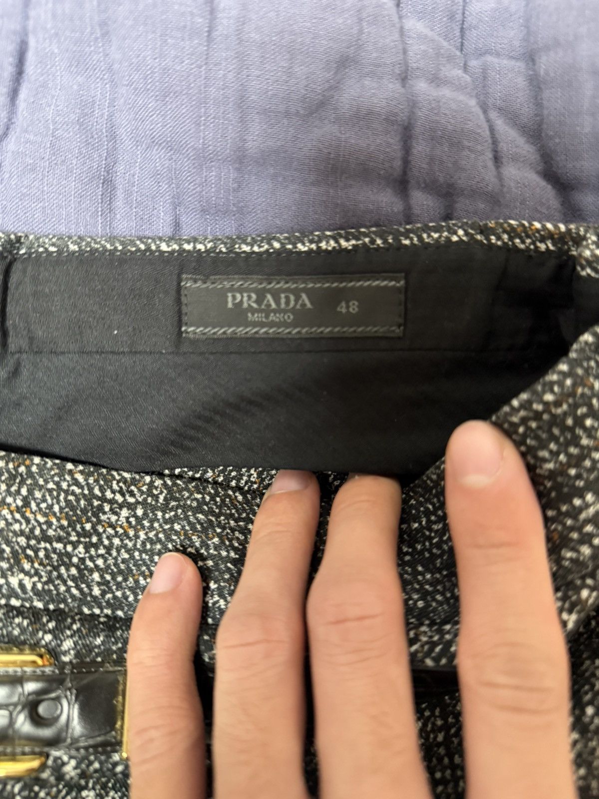 Prada Prada 25SS cotton gabardine pants Size US 32 / EU 48 - 4 Thumbnail