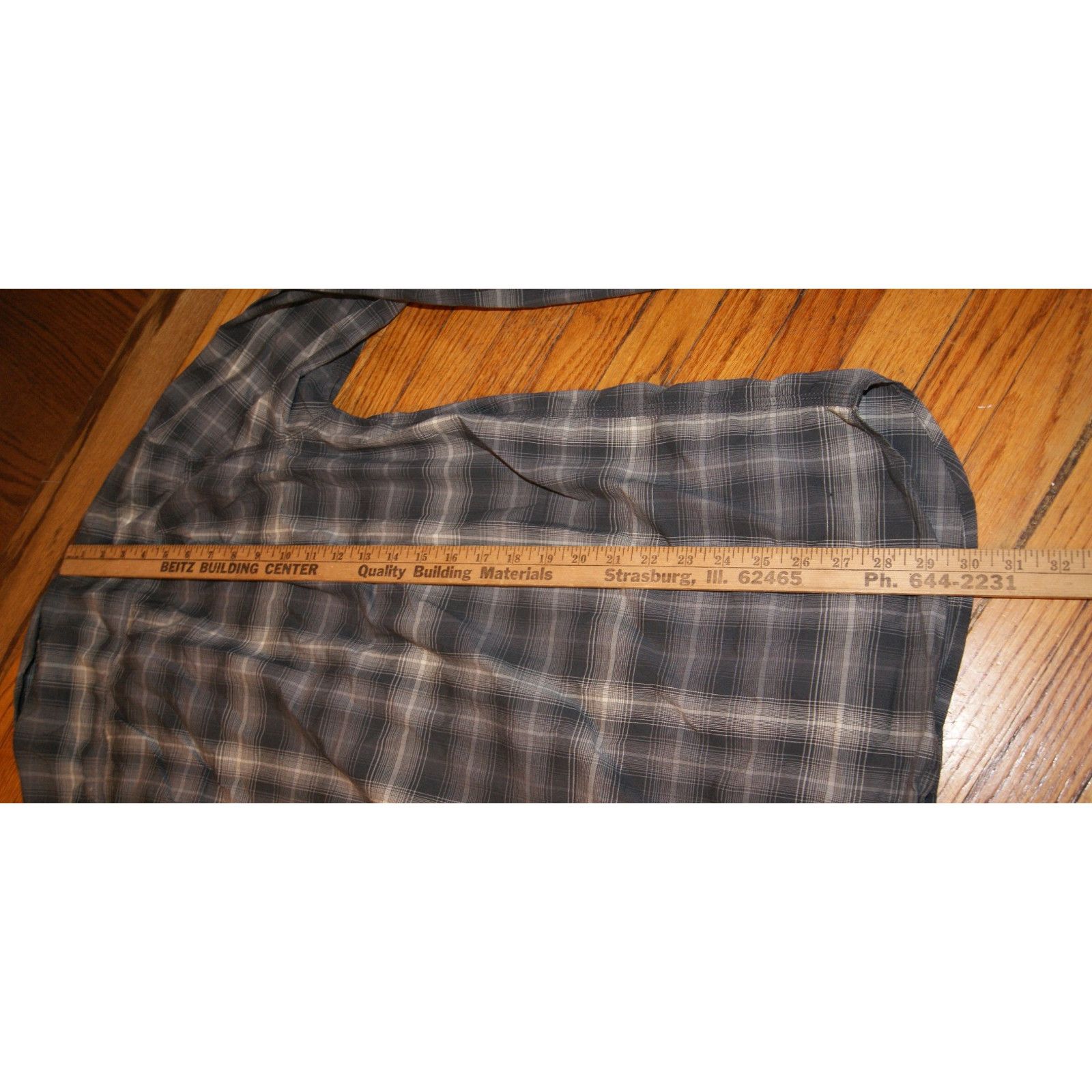 Carhartt Carhartt Western Plaid Shirt Pearl Snap Gray Mens Medium Size US M / EU 48-50 / 2 - 9 Thumbnail
