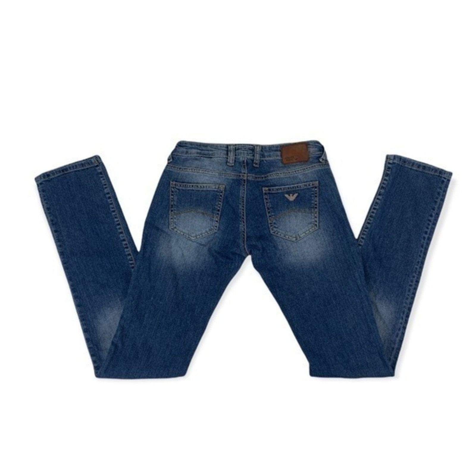 Armani Armani Jeans Blue Classic Jeans | Size 27 Size 27" / US 4 / IT 40 - 2 Thumbnail