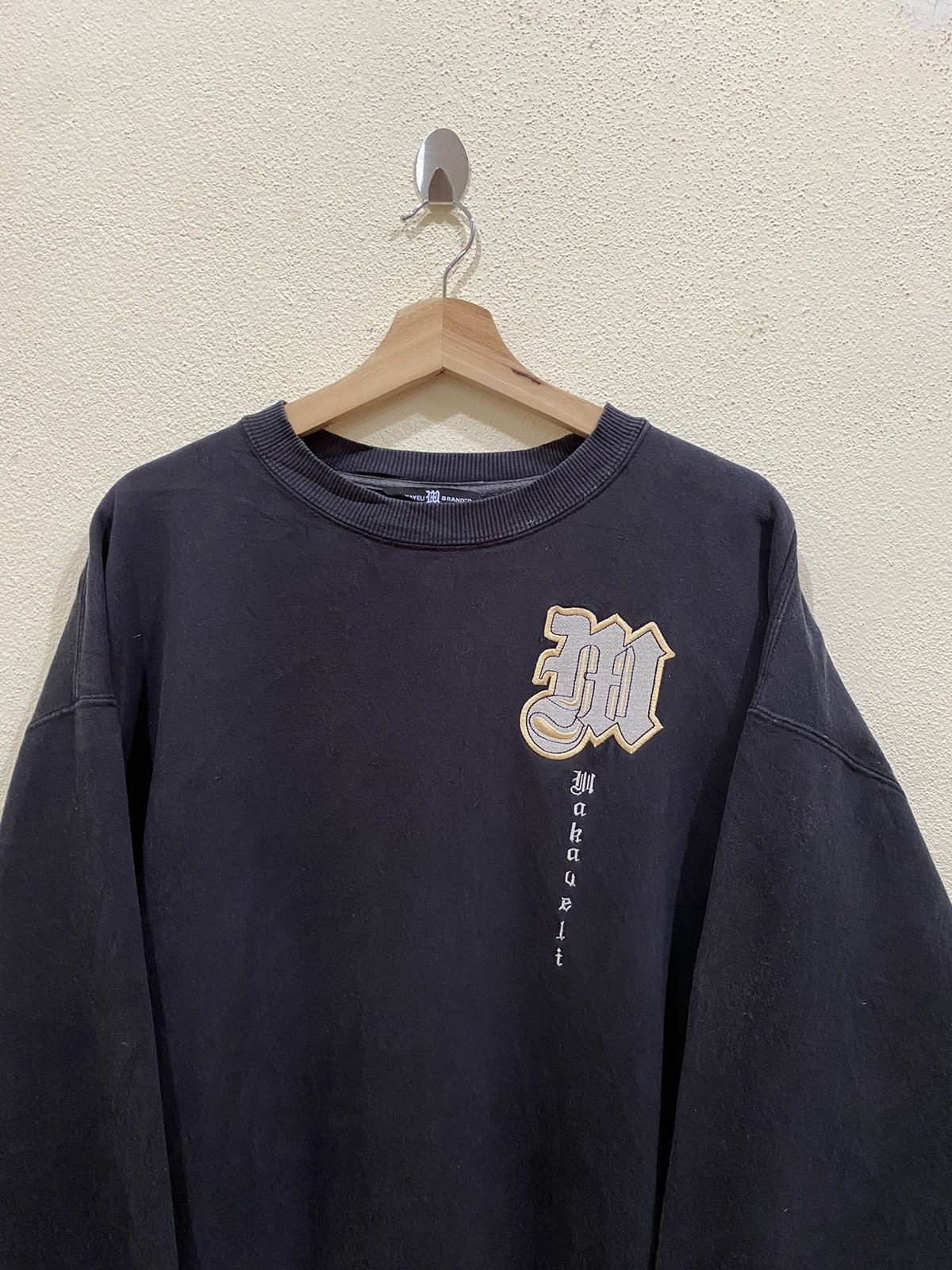 Japanese Brand × Makaveli Japanese Brand Makaveli Small Logo Sweatshirt Size US XXL / EU 58 / 5 - 3 Thumbnail