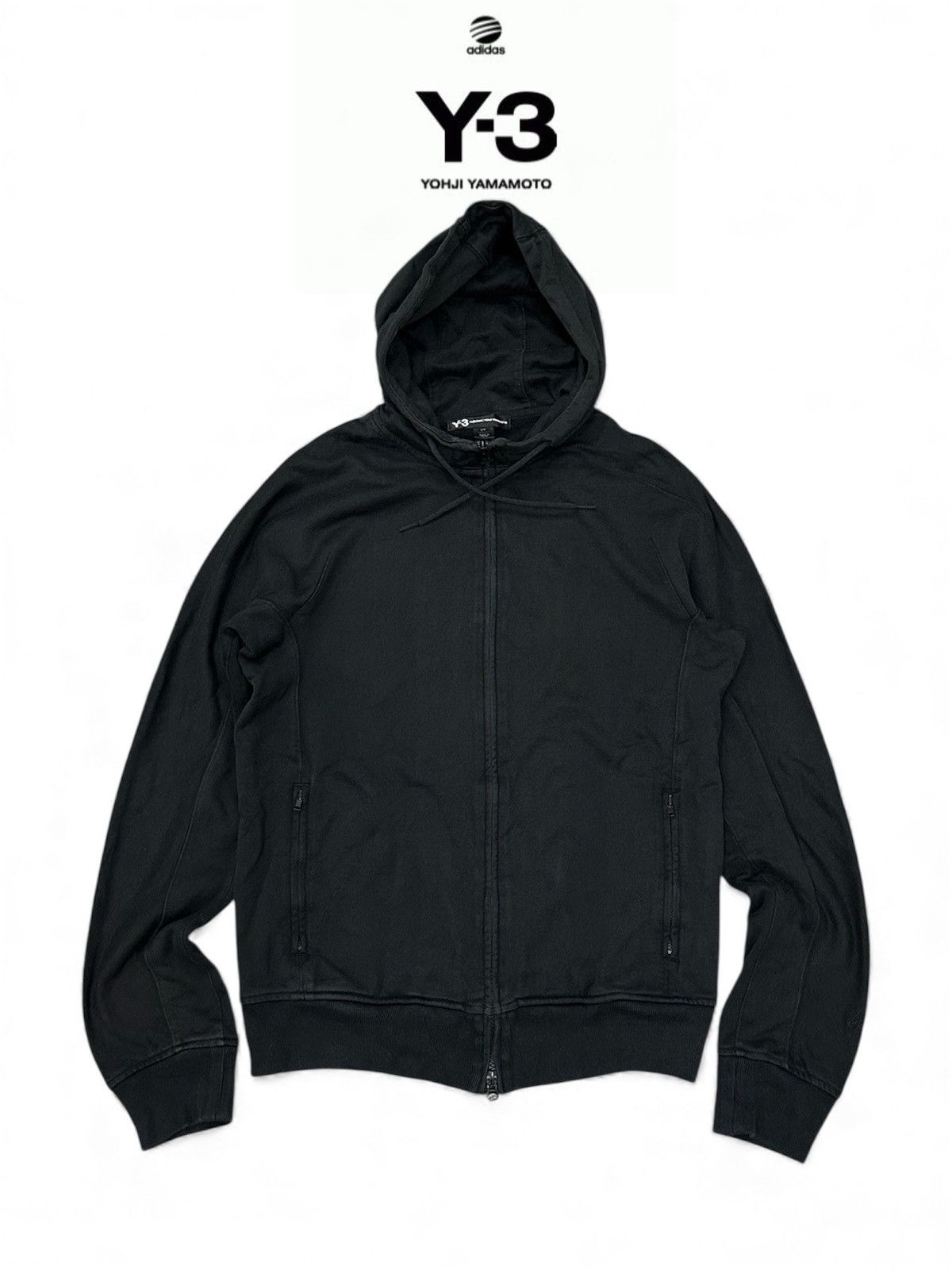 Y-3 Y-3 Yohji Yamamoto Logo Hoodies in Black Size US M / EU 48-50 / 2 - 1 Thumbnail