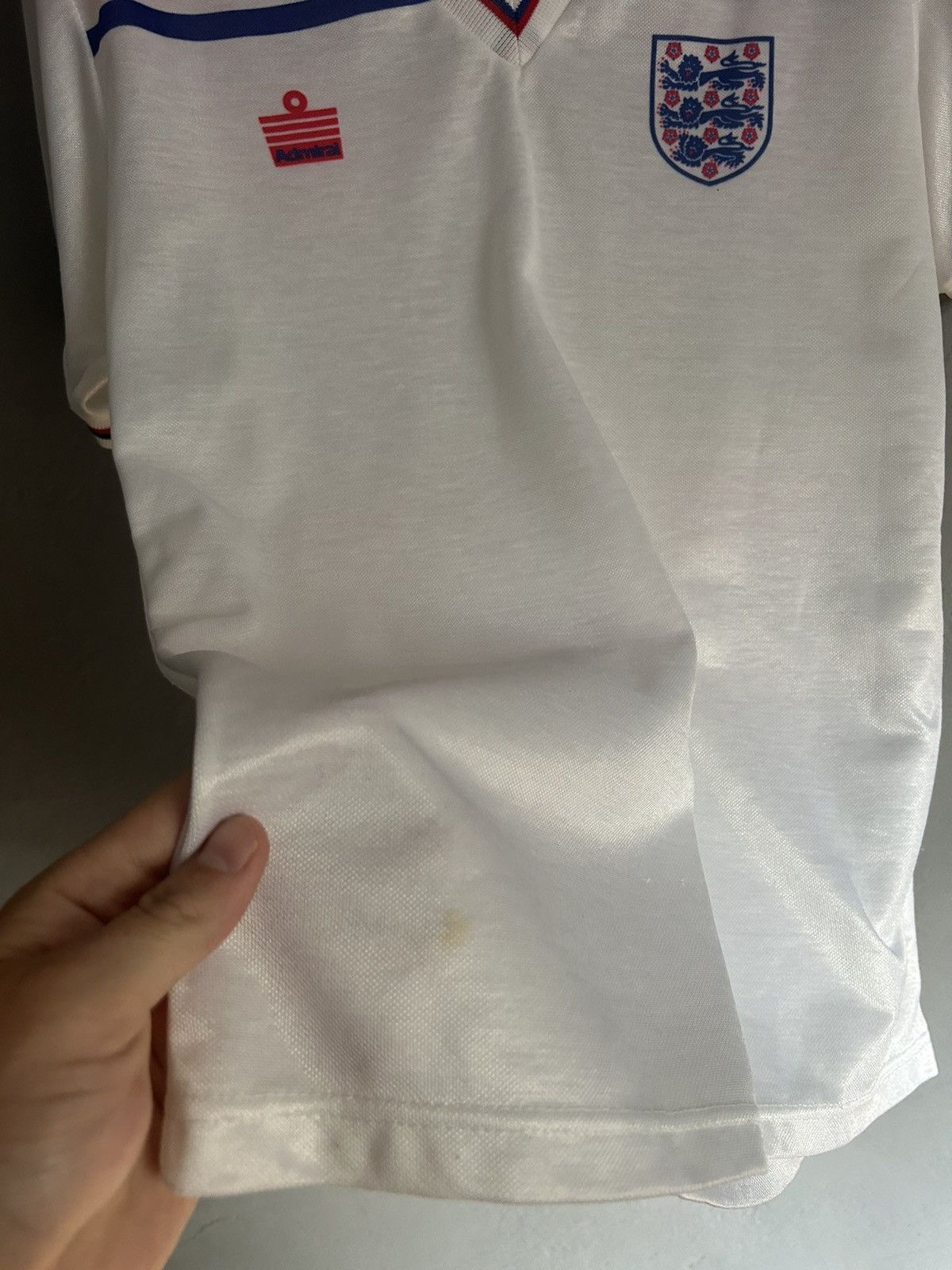 Other Vintage admiral England Home jersey 1980/1983 Size US S / EU 44-46 / 1 - 3 Thumbnail