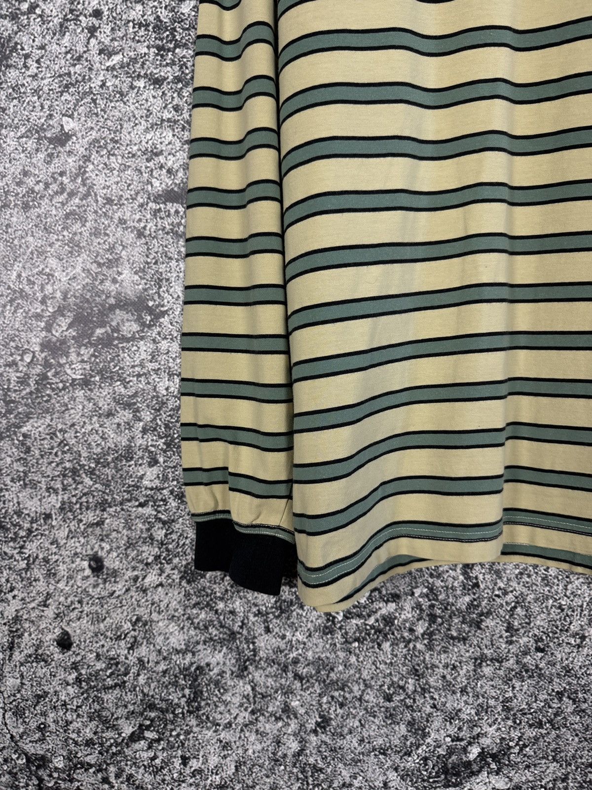 Pleasures Pleasures Striped Lightweight Sweatshirt Pullover Size L Size US L / EU 52-54 / 3 - 4 Thumbnail