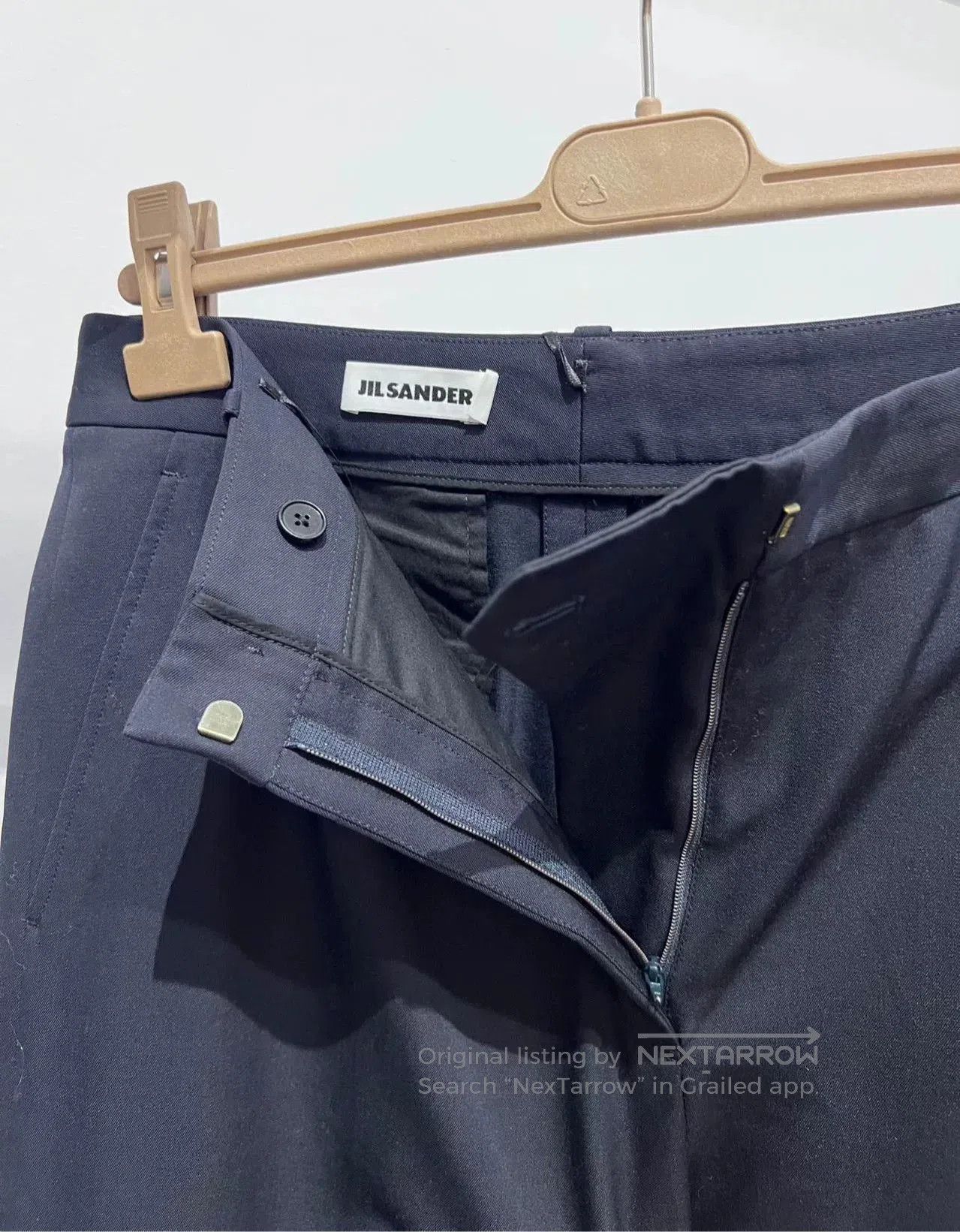 Jil Sander JIL SANDER Women’s Black Suit Pants. Size 37" - 4 Thumbnail