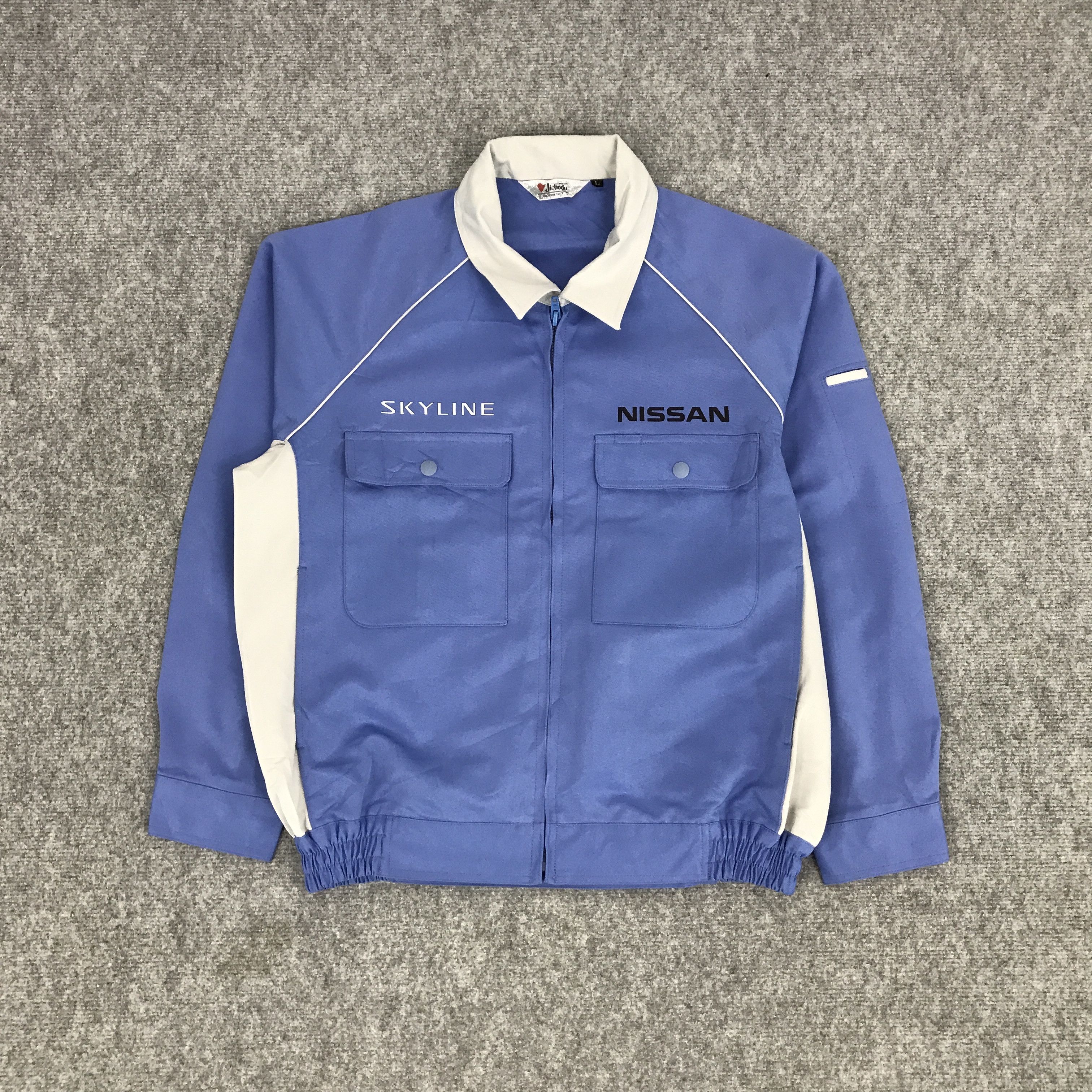 Japanese Brand × Sports Specialties NISSAN SKYLINE WORK UNIFORM CUSTOM JACKET Size US L / EU 52-54 / 3 - 2 Thumbnail