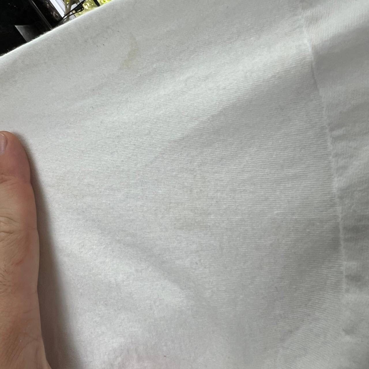 Fruit Of The Loom Vintage Y2k Style Baggy Blanket Tee Oversized White Size US XXL / EU 58 / 5 - 5 Thumbnail