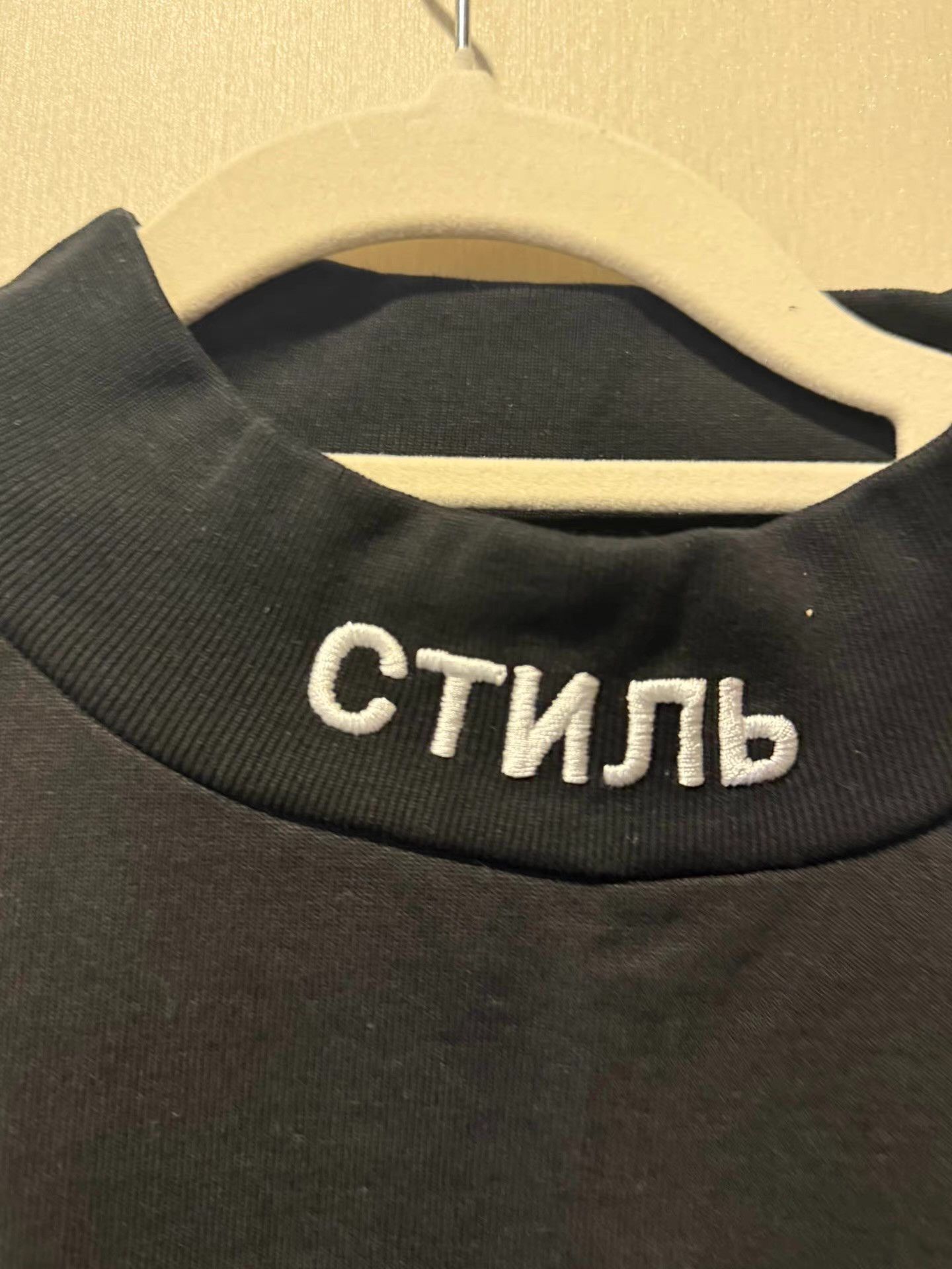 Heron Preston Heron Preston Embroidered Short Sleeve Tee。 Ｑ20 Size US M / EU 48-50 / 2 - 4 Thumbnail