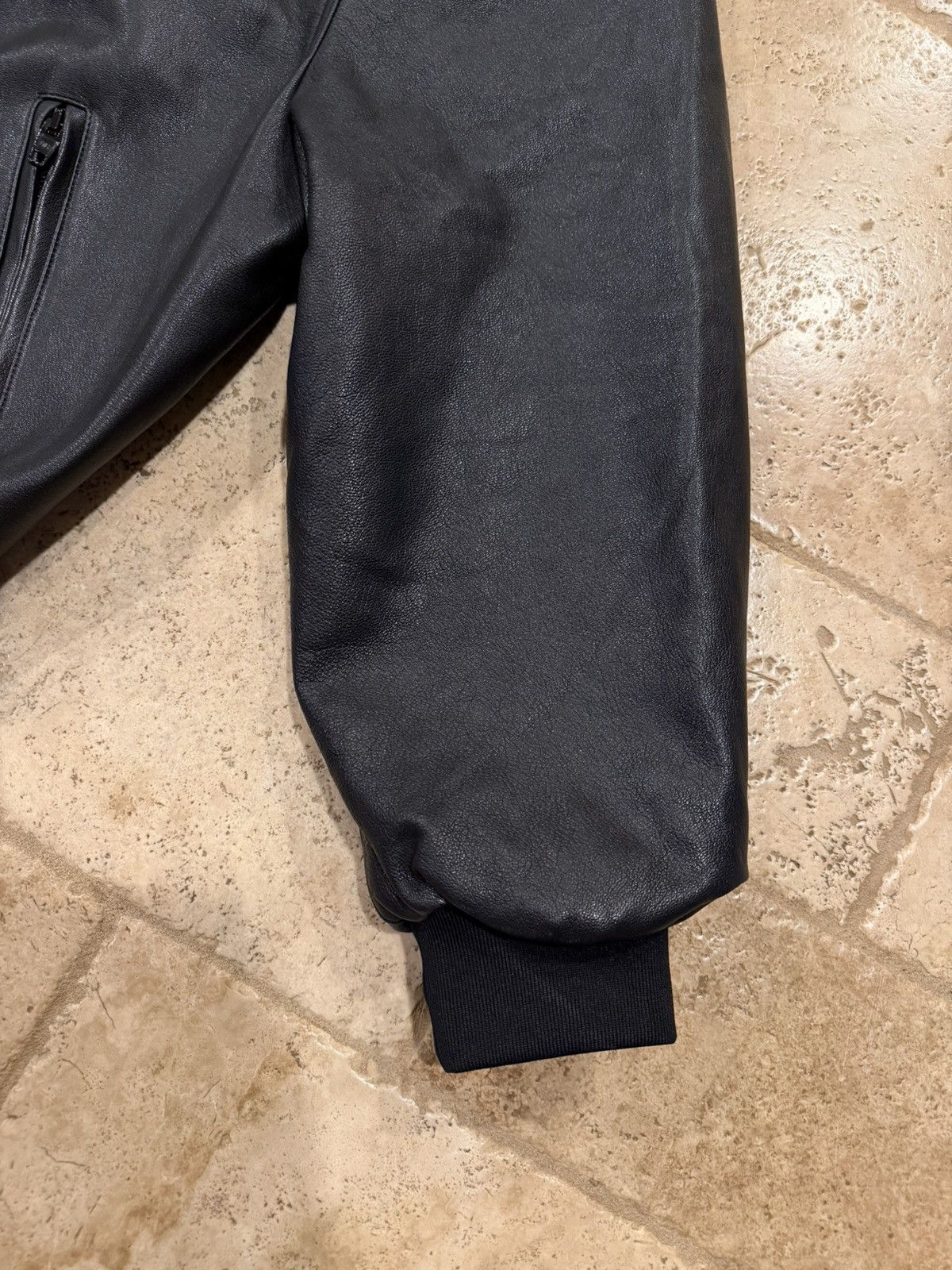 Balenciaga Balenciaga Demna Sport B Taxi Blouson Leather Bomber Jacket Size US XS / EU 42 / 0 - 5 Thumbnail