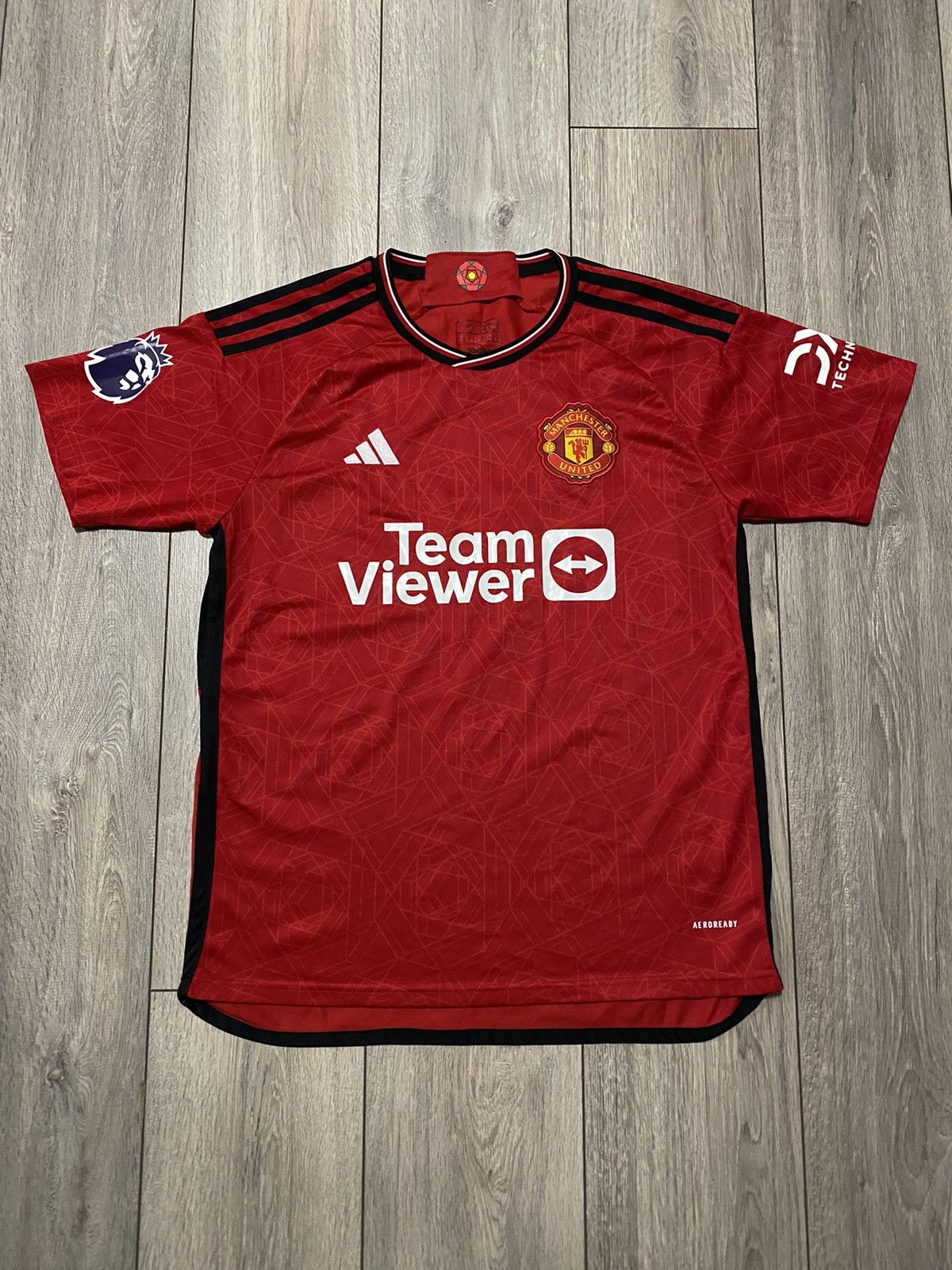Adidas Adidas Manchester United 2023/24 Home Red Jersey Soccer Y2K Size US M / EU 48-50 / 2 - 1 Thumbnail