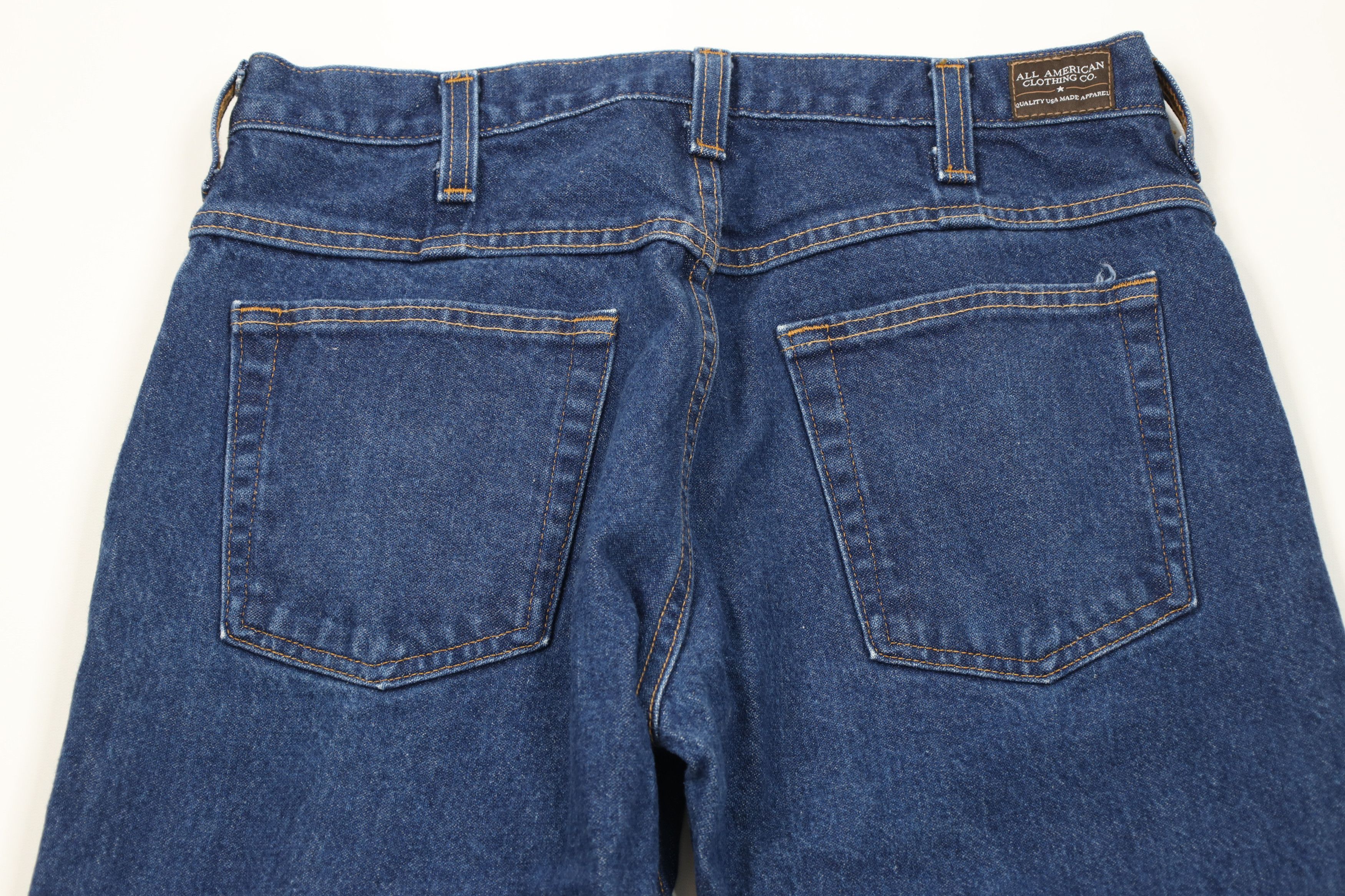 Vintage Vintage 90s Streetwear Leg Denim Jeans Blue Cotton USA Size US 32 / EU 48 - 9 Thumbnail