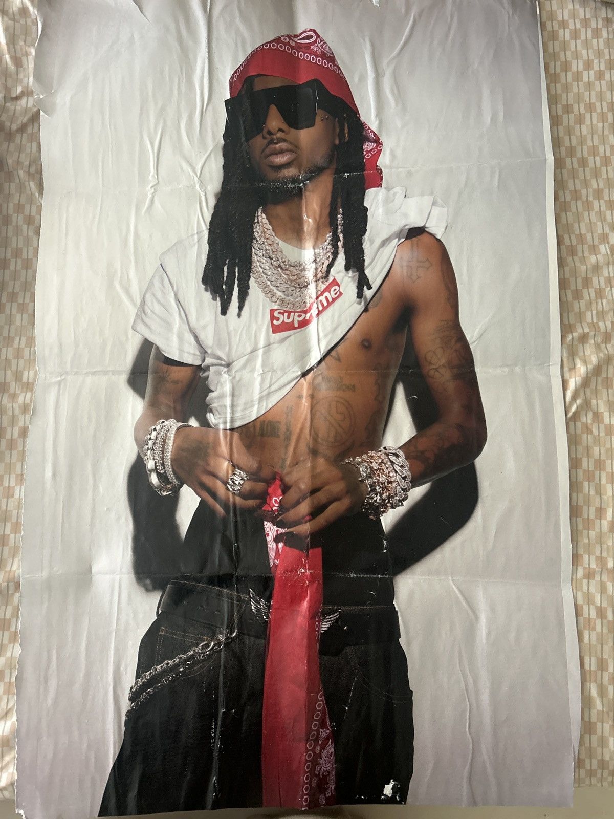 Supreme Playboi Carti, For Supreme poster Size ONE SIZE - 2 Thumbnail
