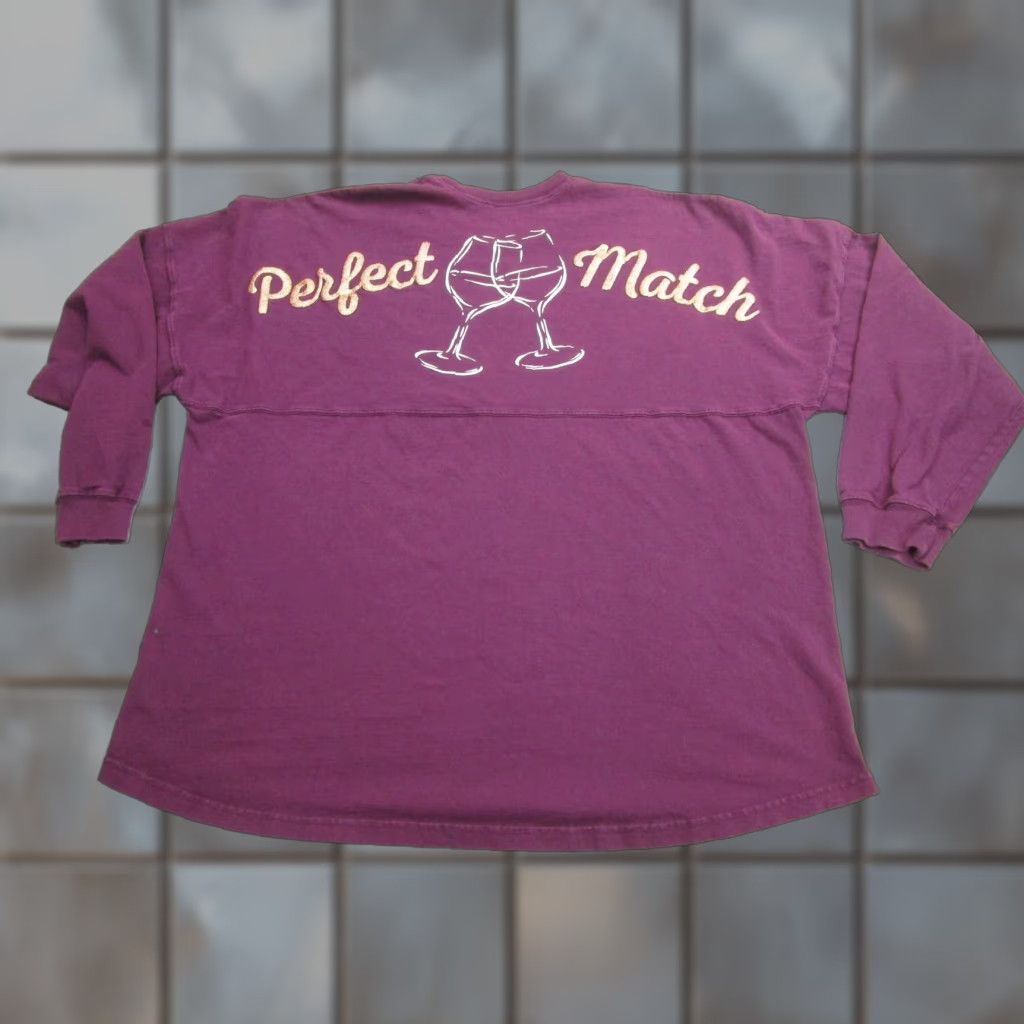 Disney Disney Parks Spirit Jersey Shirt Women's XL Purple Food & Wine Festival 2019 Mickey Mouse Size XL / US 12-14 / IT 48-50 - 1 Thumbnail