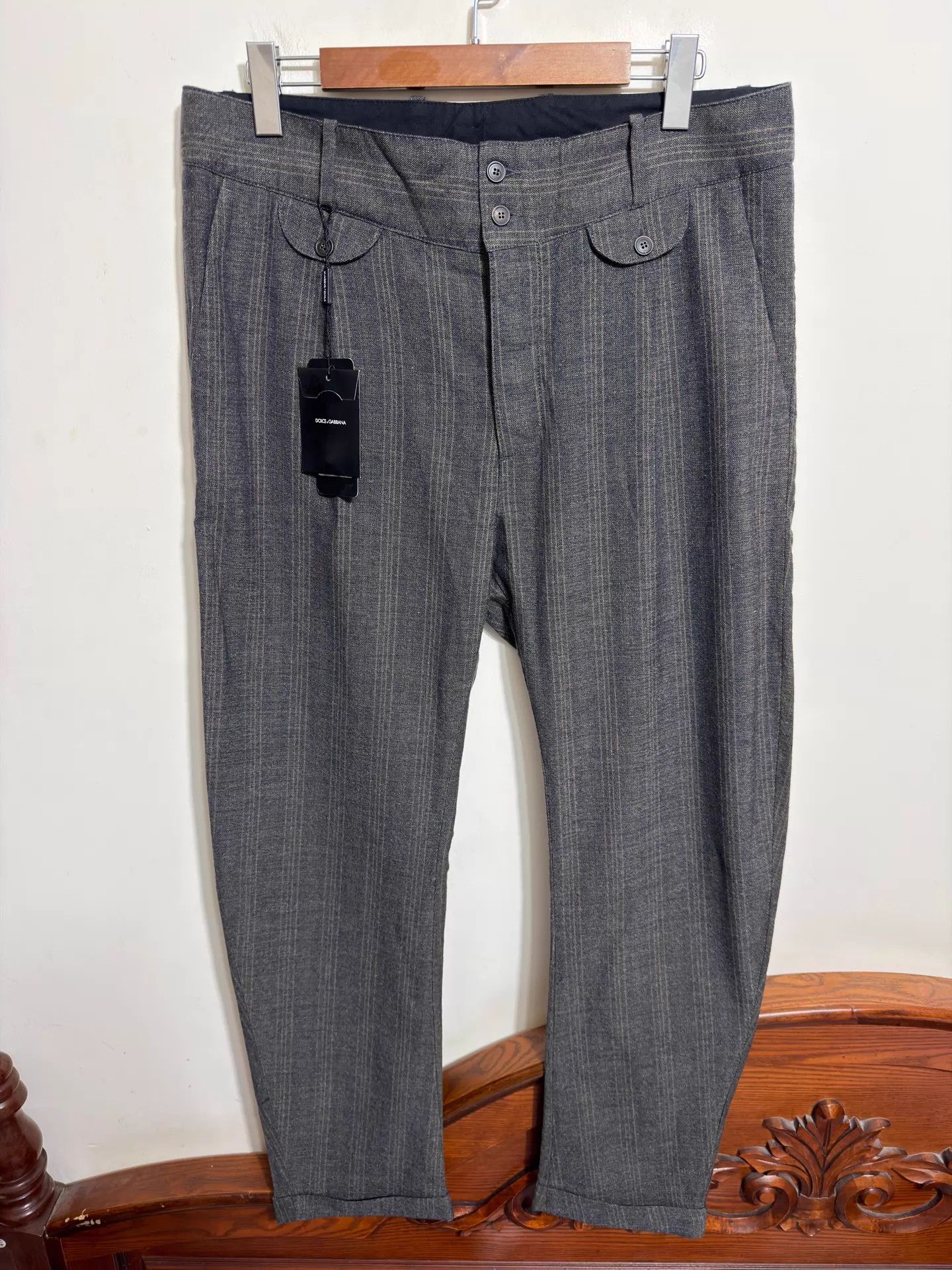 Dolce & Gabbana DG Scimitar Cut Pants Size 50 Size US 34 / EU 50 - 1 Thumbnail