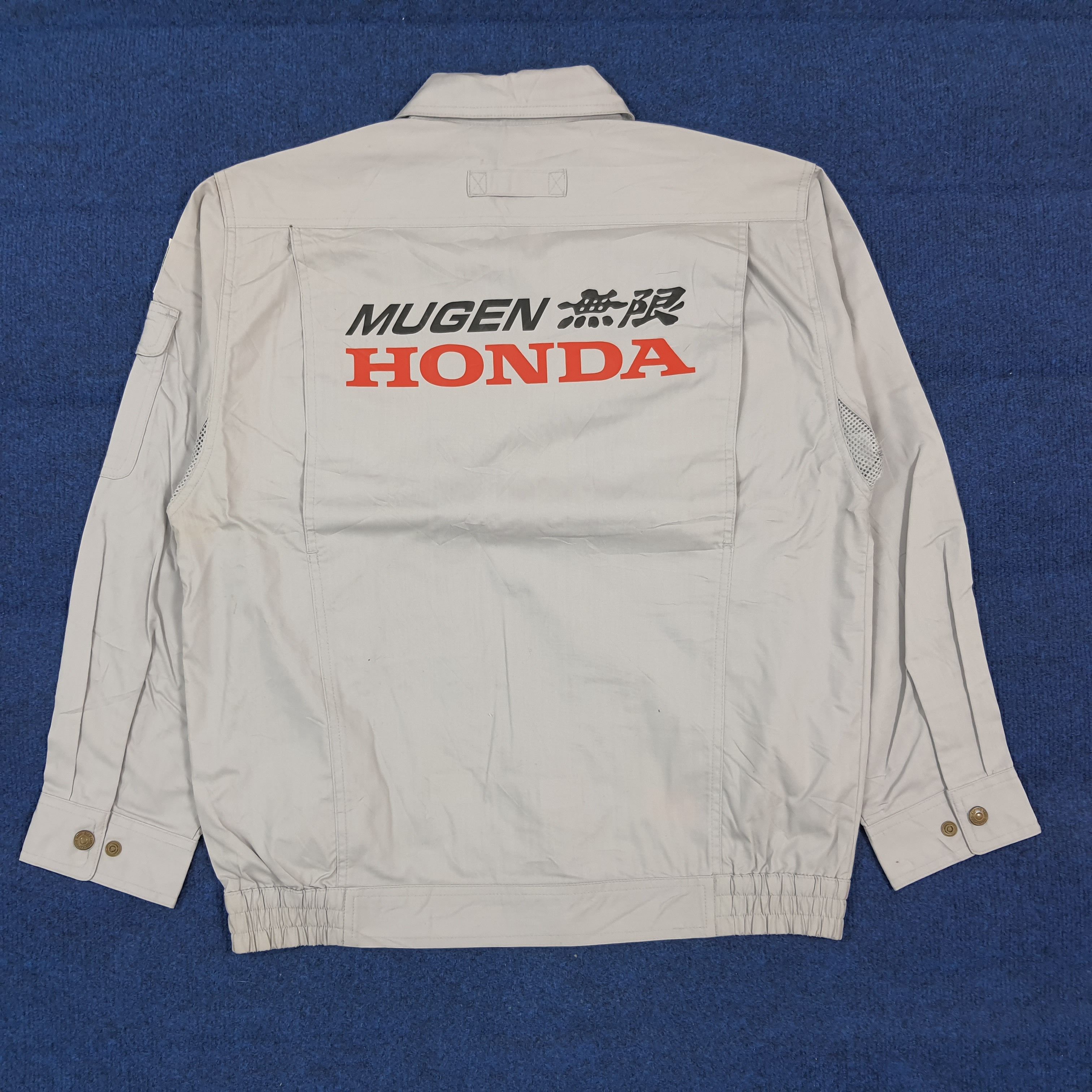 Japanese Brand Vintage Honda Mugen Motorsports Custom Logo Jacket C298N16 Size US M / EU 48-50 / 2 - 1 Thumbnail