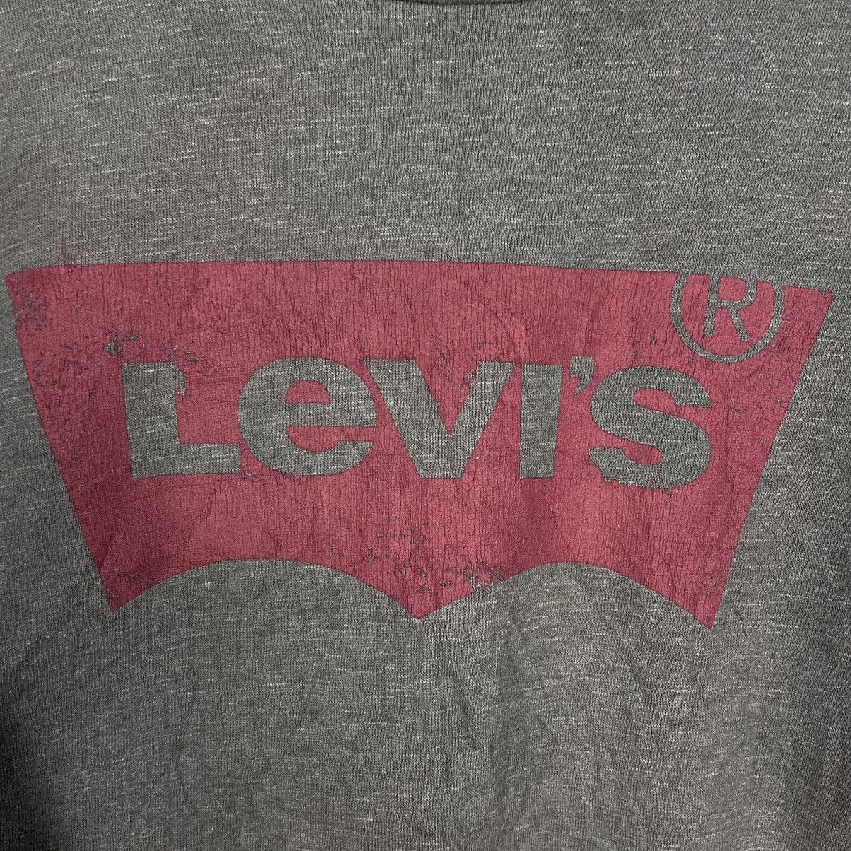 Levi's Levis Big Logo Crewneck Sweatshirt Size US XL / EU 56 / 4 - 10 Thumbnail