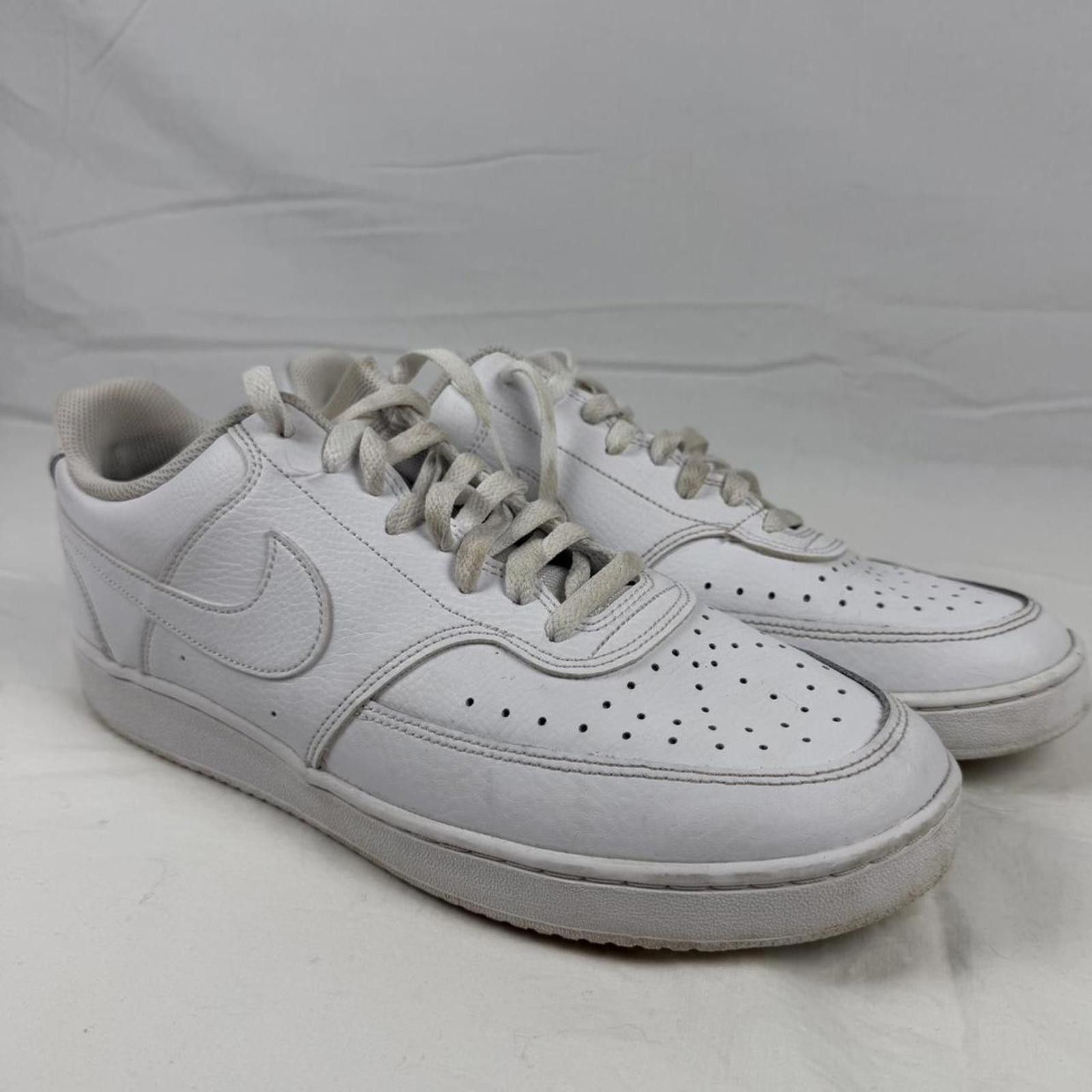 Nike Nike Air Force 1 white trainers, Size US 11.5 #sneakers Size US 11.5 / EU 44-45 - 3 Thumbnail
