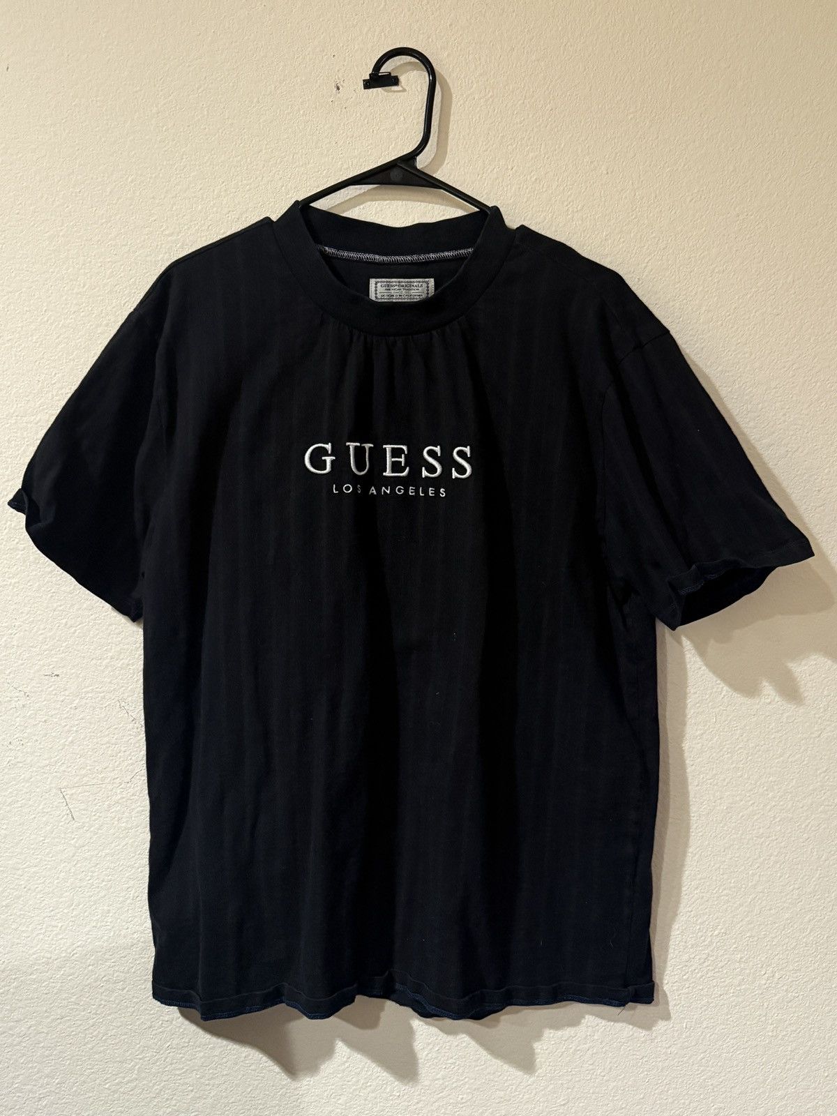 Guess Guess Vintage Black Tee Shirt Size US M / EU 48-50 / 2 - 1 Thumbnail