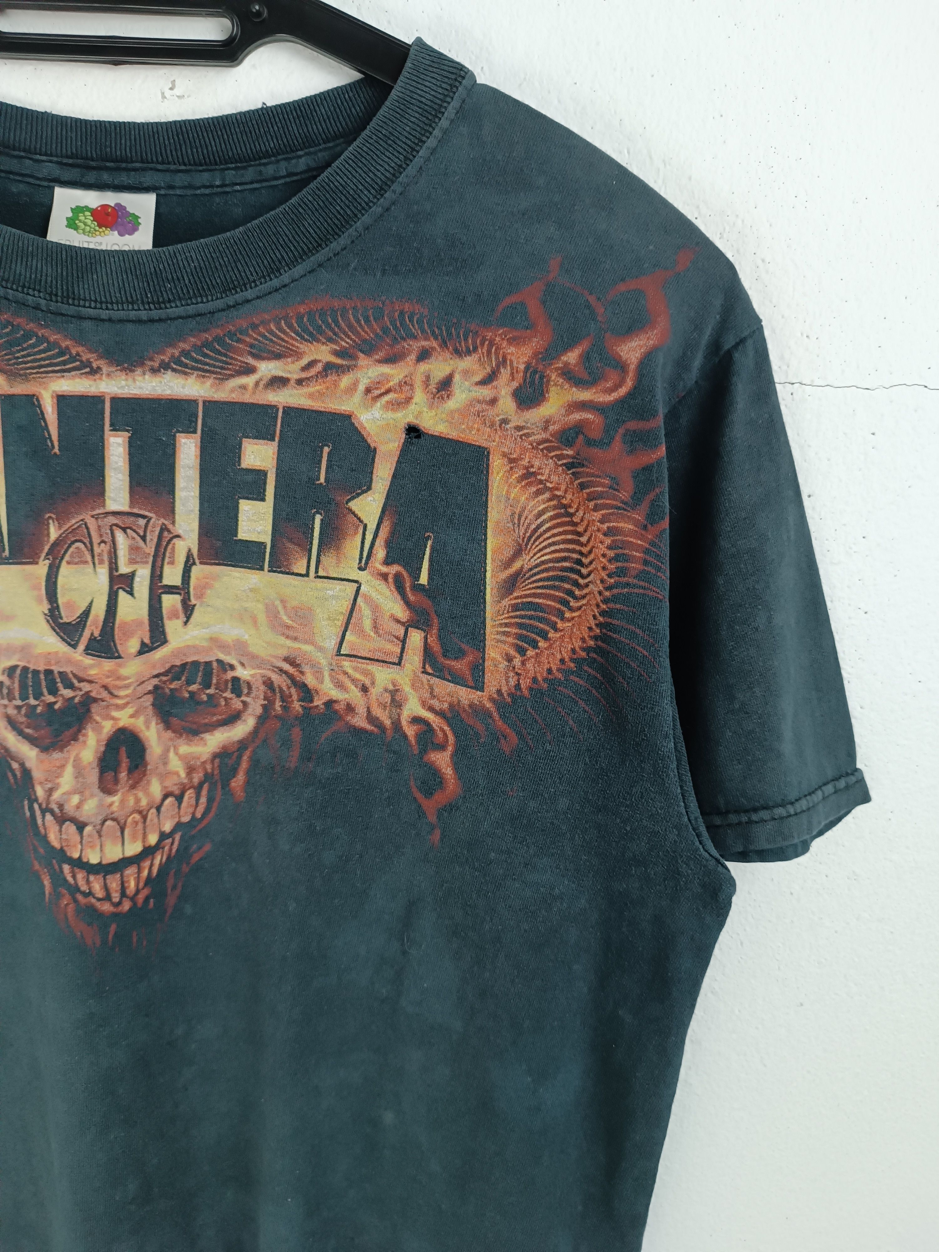 Band Tees THRASHED FADED VINTAGE 2000s PANTERA COWBOYS FROM HELL TEE Size US S / EU 44-46 / 1 - 6 Thumbnail