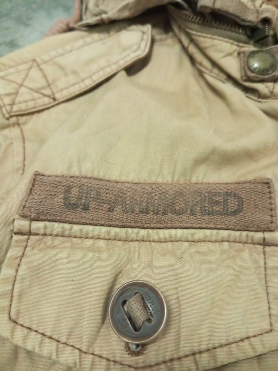 Japanese Brand A02 Surplus Seminary Up-Armored Parka Jacket Size US L / EU 52-54 / 3 - 21 Thumbnail