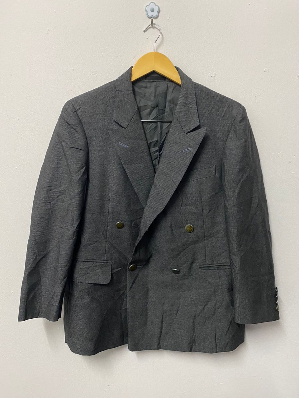 Burberry Vintage Burberry Double Breast Blazer Coat Size 38R - 1 Thumbnail