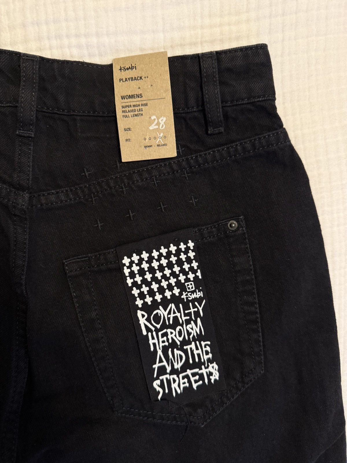 Ksubi Ksubi Playback Stealth Jeans Size 28" / US 6 / IT 42 - 1 Thumbnail