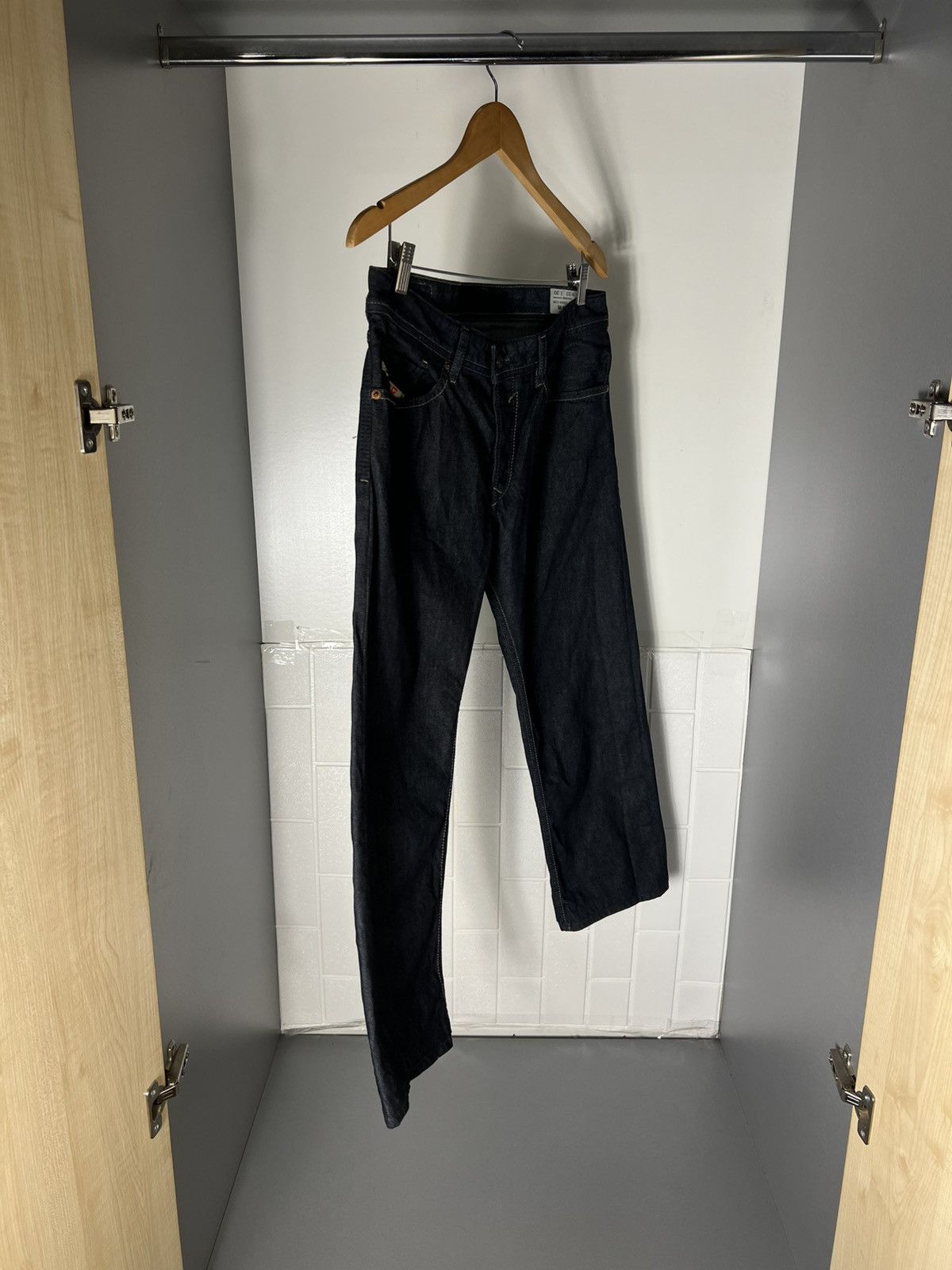Diesel VINTAGE DIESEL INDUSTRY DENIM DIVISION JEANS CASUAL Y2K 90s Size US 32 / EU 48 - 8 Thumbnail