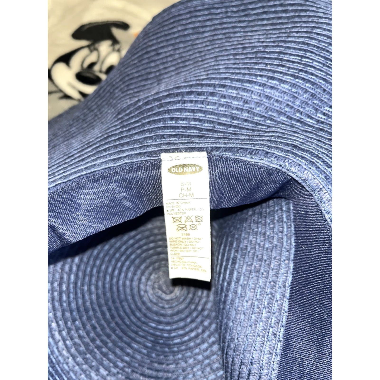 Old Navy Old Navy Women Blue Floppy Sun Cap Hat Fitted S/M Size ONE SIZE - 5 Thumbnail