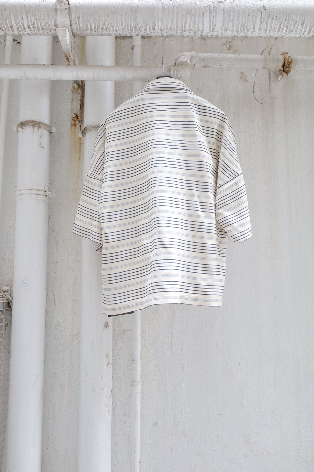 SUNSEA Sunsea border stripe shirt Size US L / EU 52-54 / 3 - 4 Thumbnail
