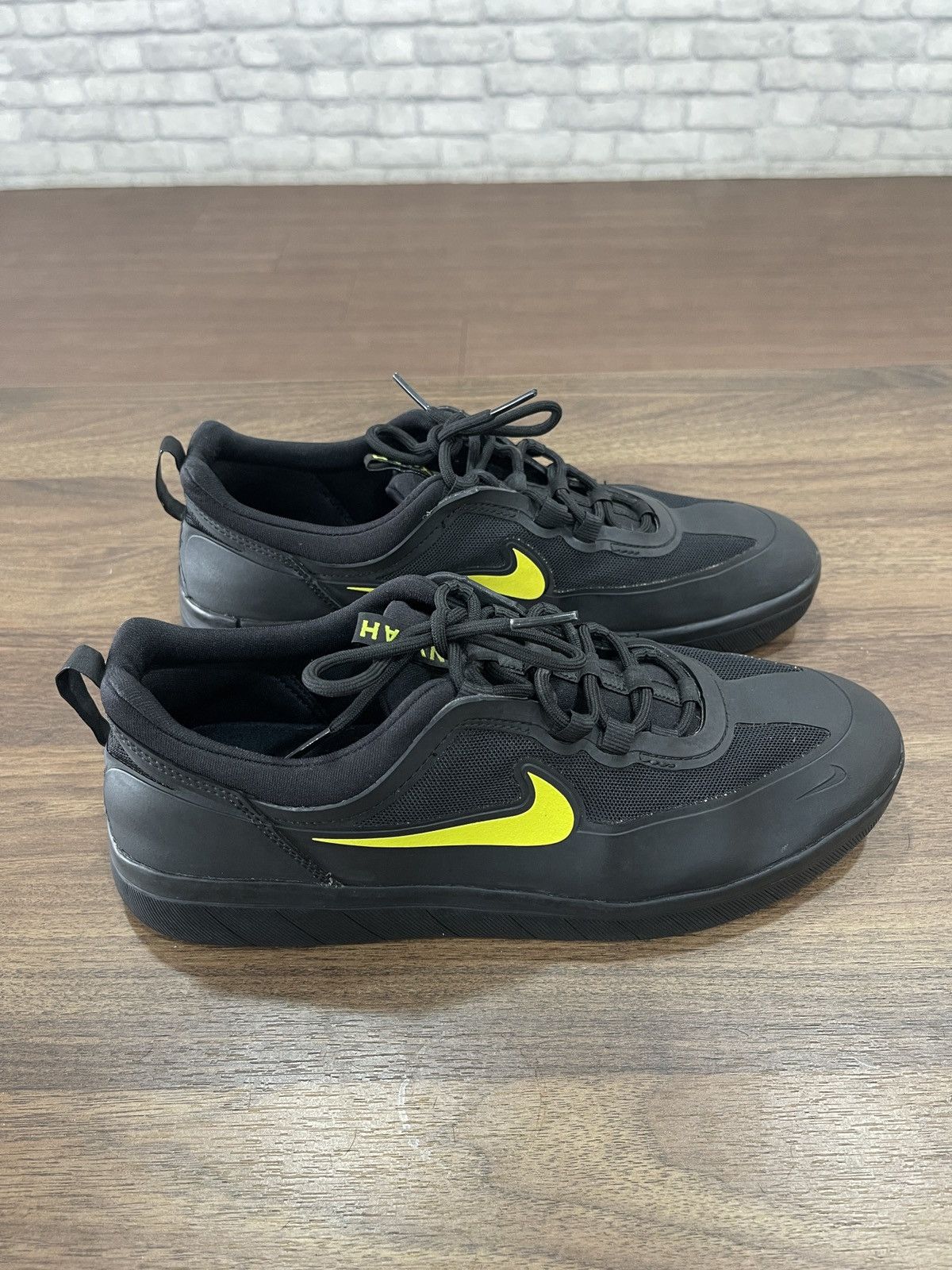Nike SB NIKE SB Nyjah Free 2 Black Cyber Skate Size US 8 / EU 41 - 4 Thumbnail