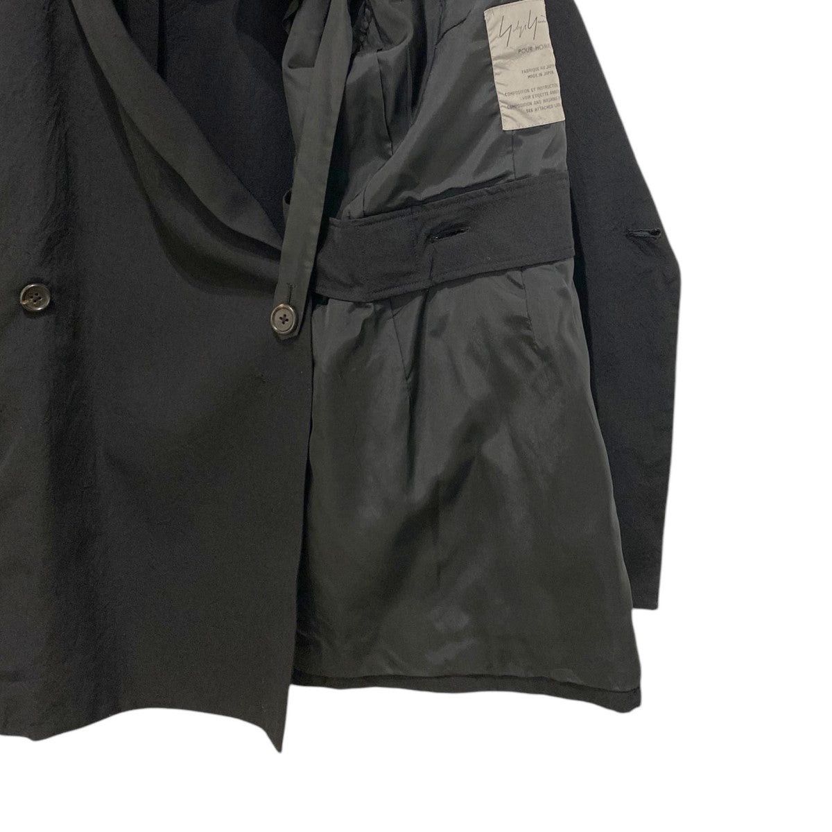 Yohji Yamamoto SS96 Flower Gabardine Jacket Size US M / EU 48-50 / 2 - 6 Thumbnail