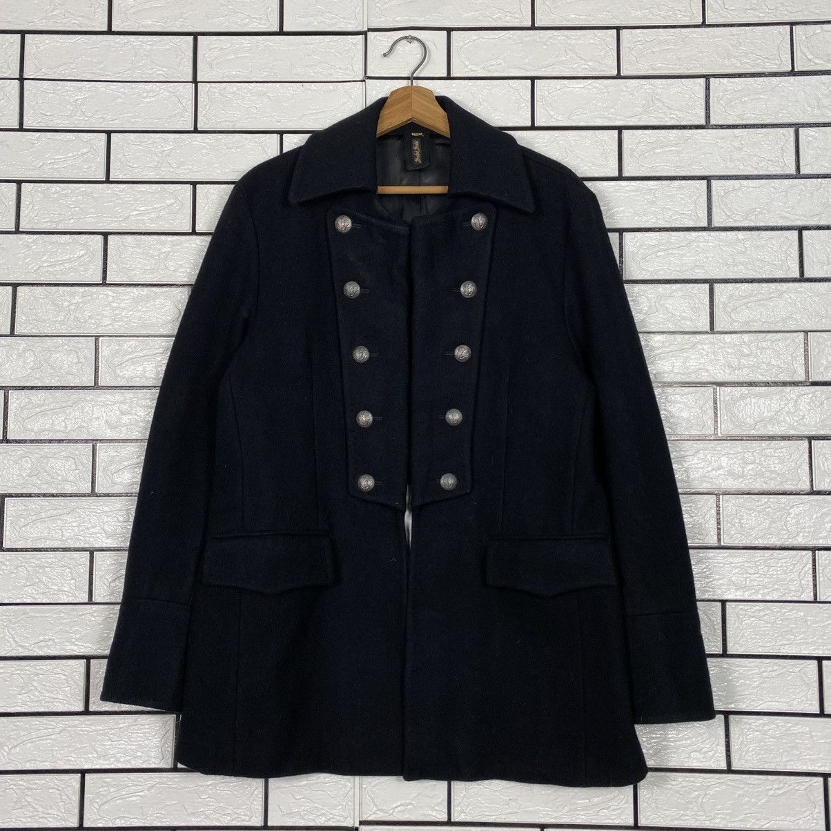 Japanese Brand 📌Vintage Wool Jacket Sabi Sabi Deluxe Runway Issey Miyake Size US M / EU 48-50 / 2 - 2 Thumbnail